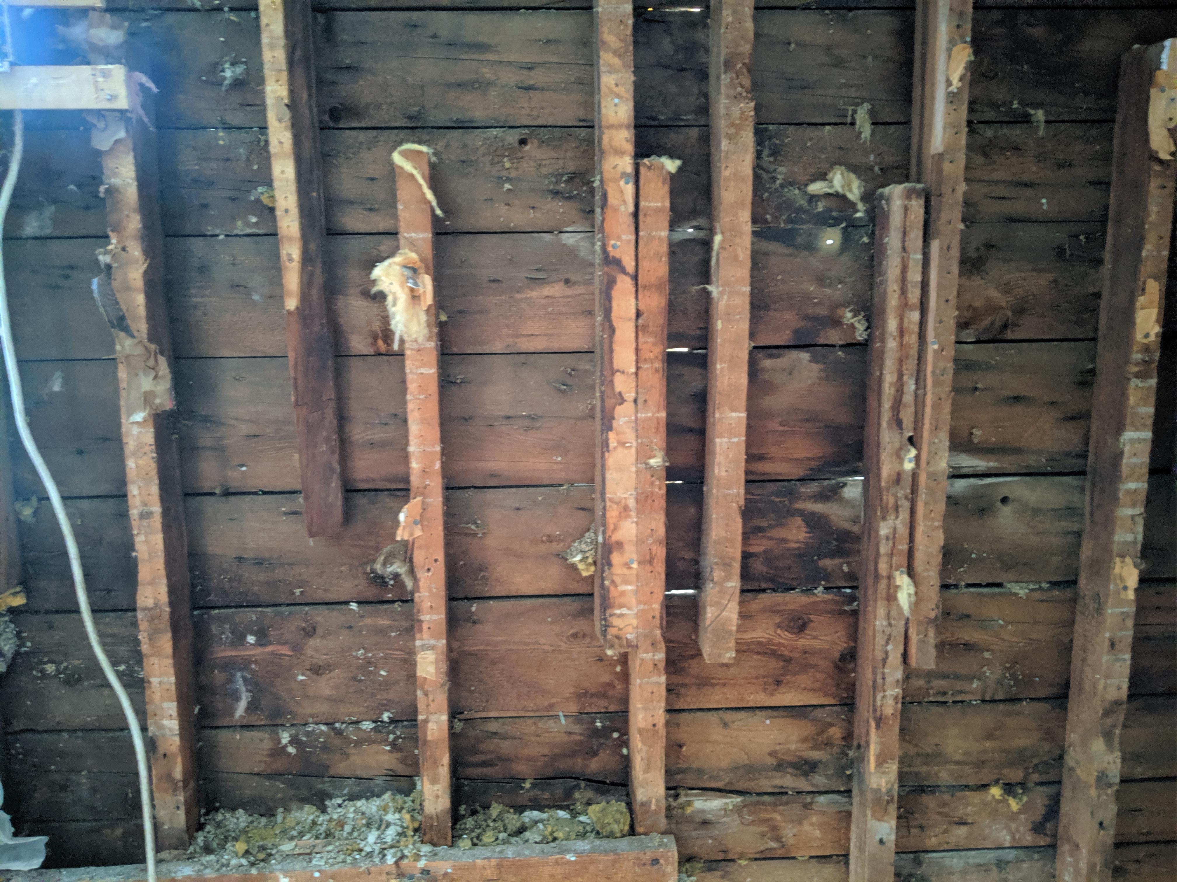 Is this normal for balloon framing or was somebody hitting the bottle