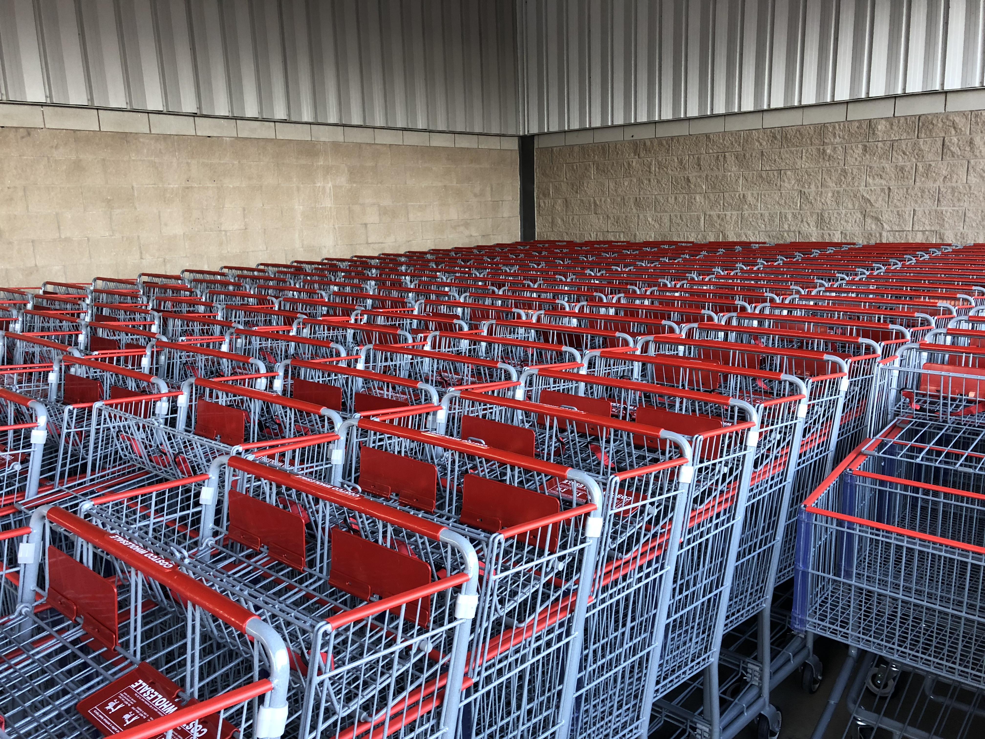 These Costco Grocery Carts r/oddlysatisfying