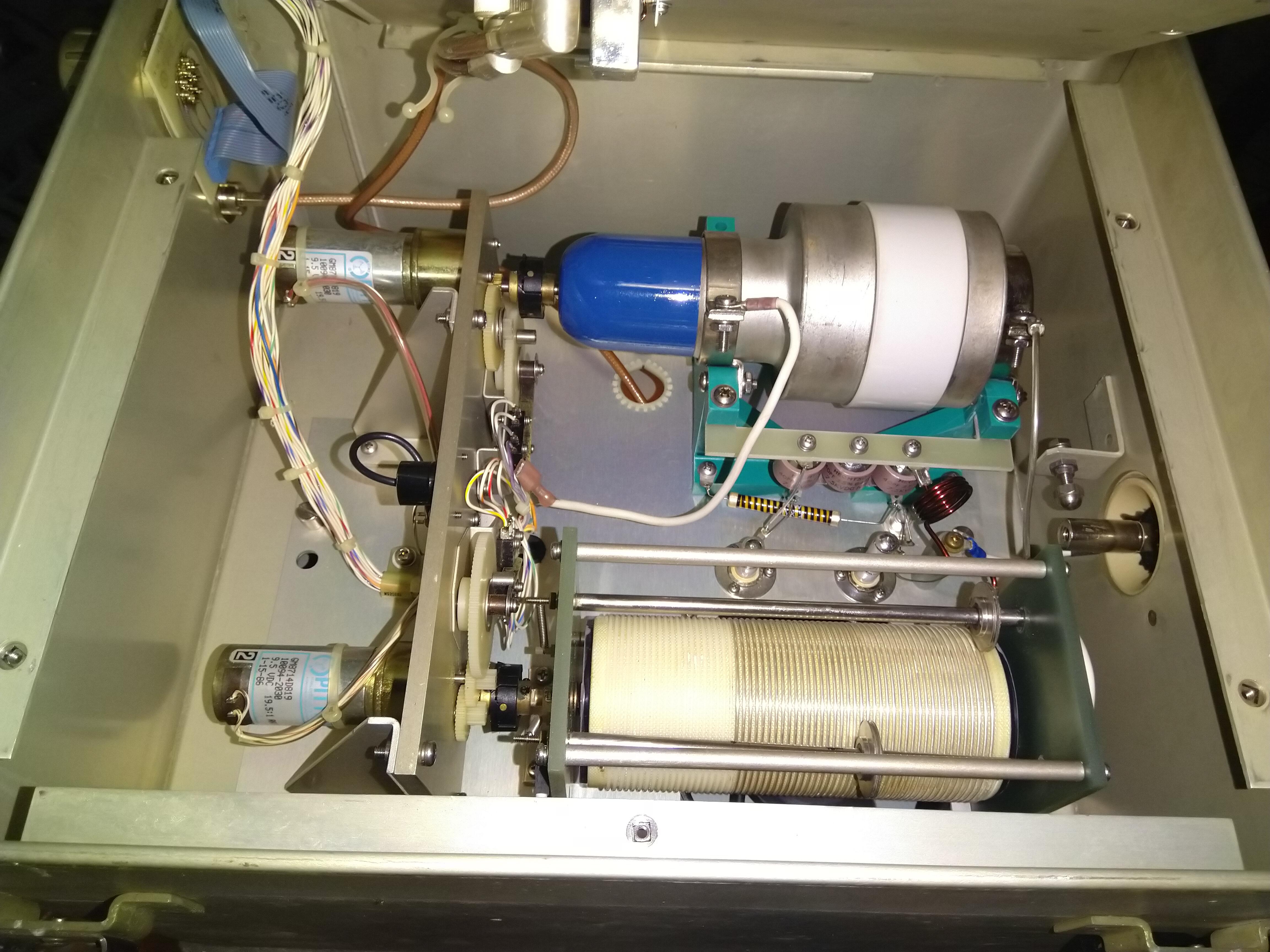 Inside of Harris CU2310/URC Automatic Antenna Coupler r/amateurradio