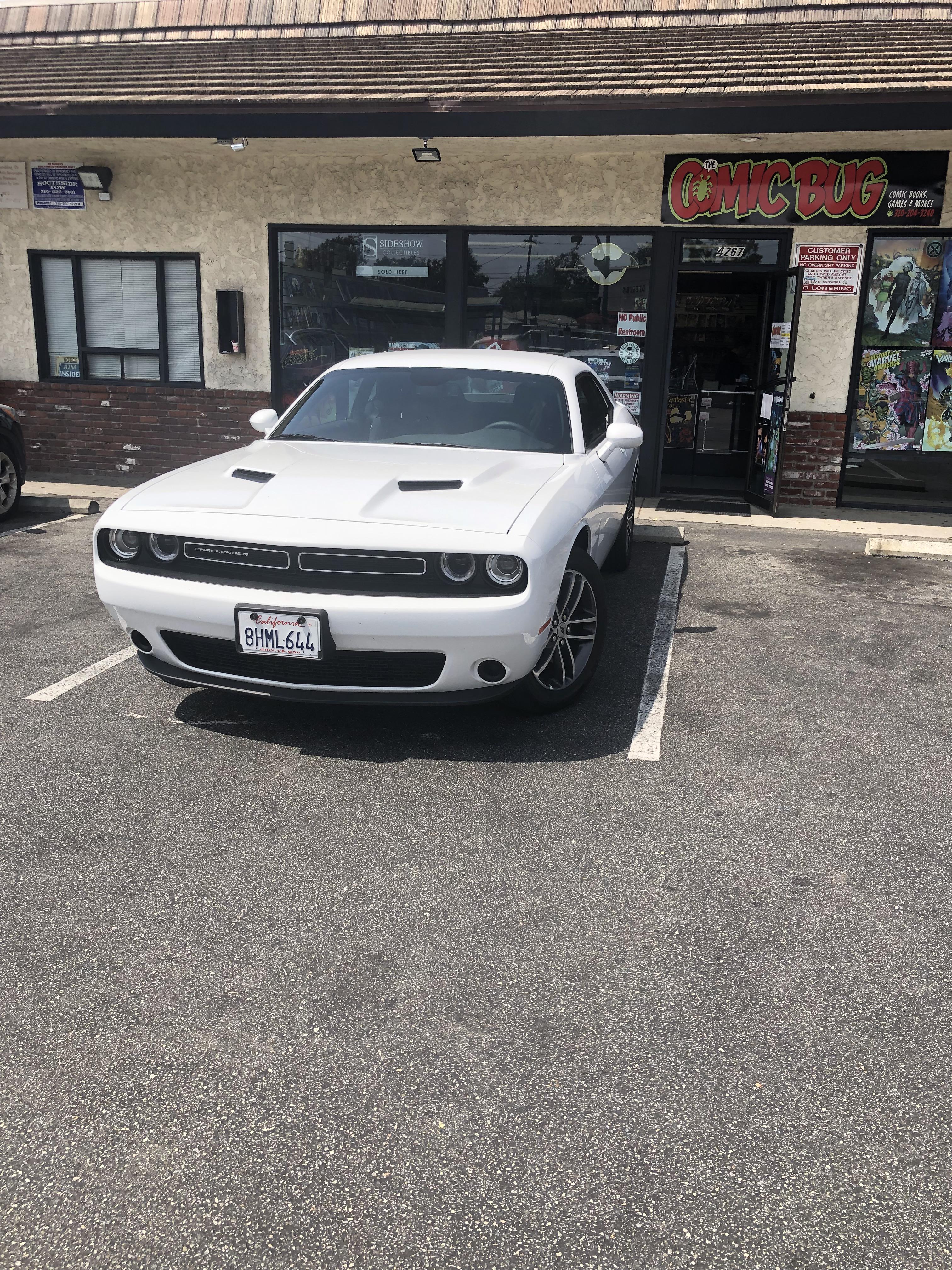 My rental car for the week! r/Challenger