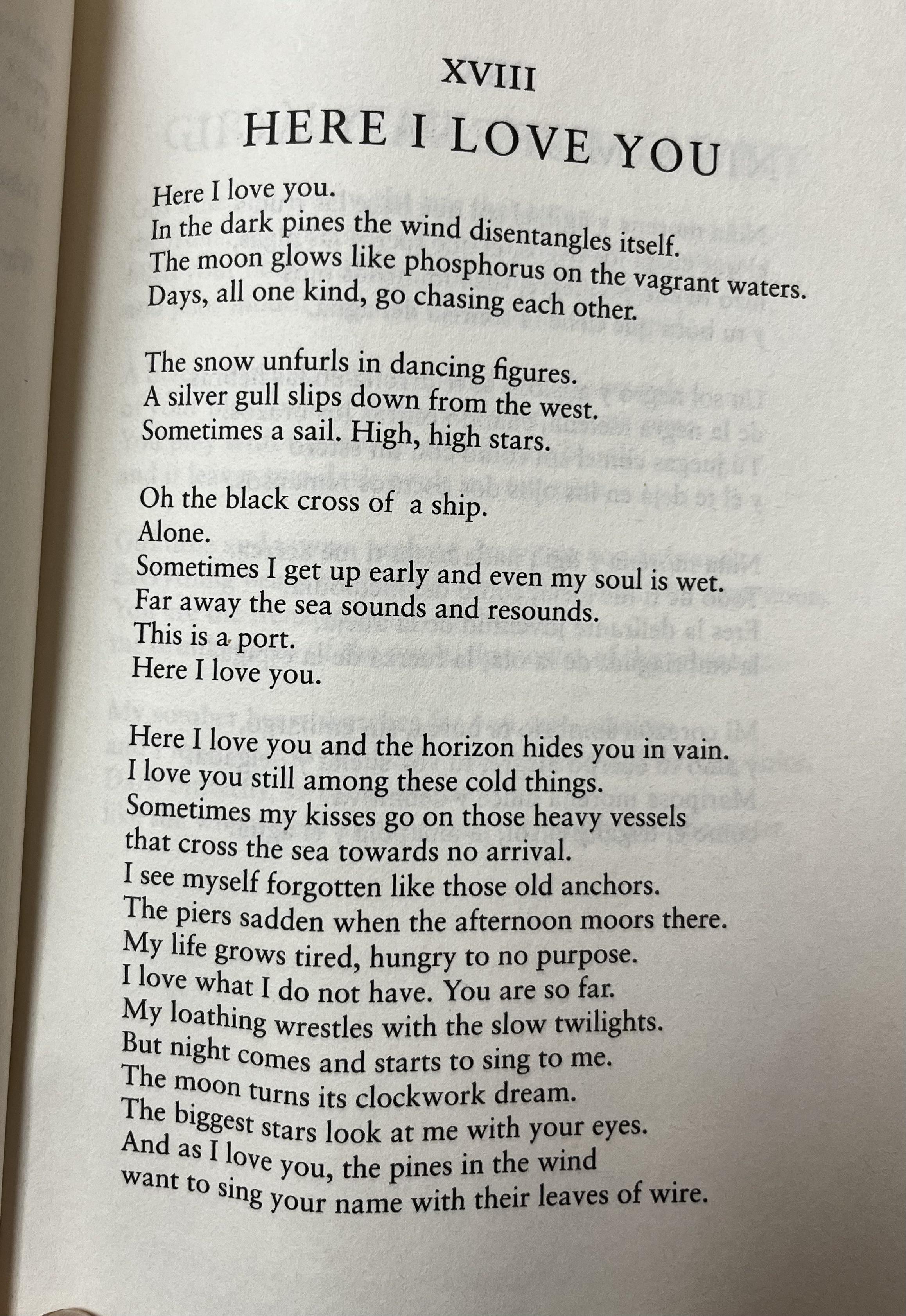 Pablo Neruda Poems