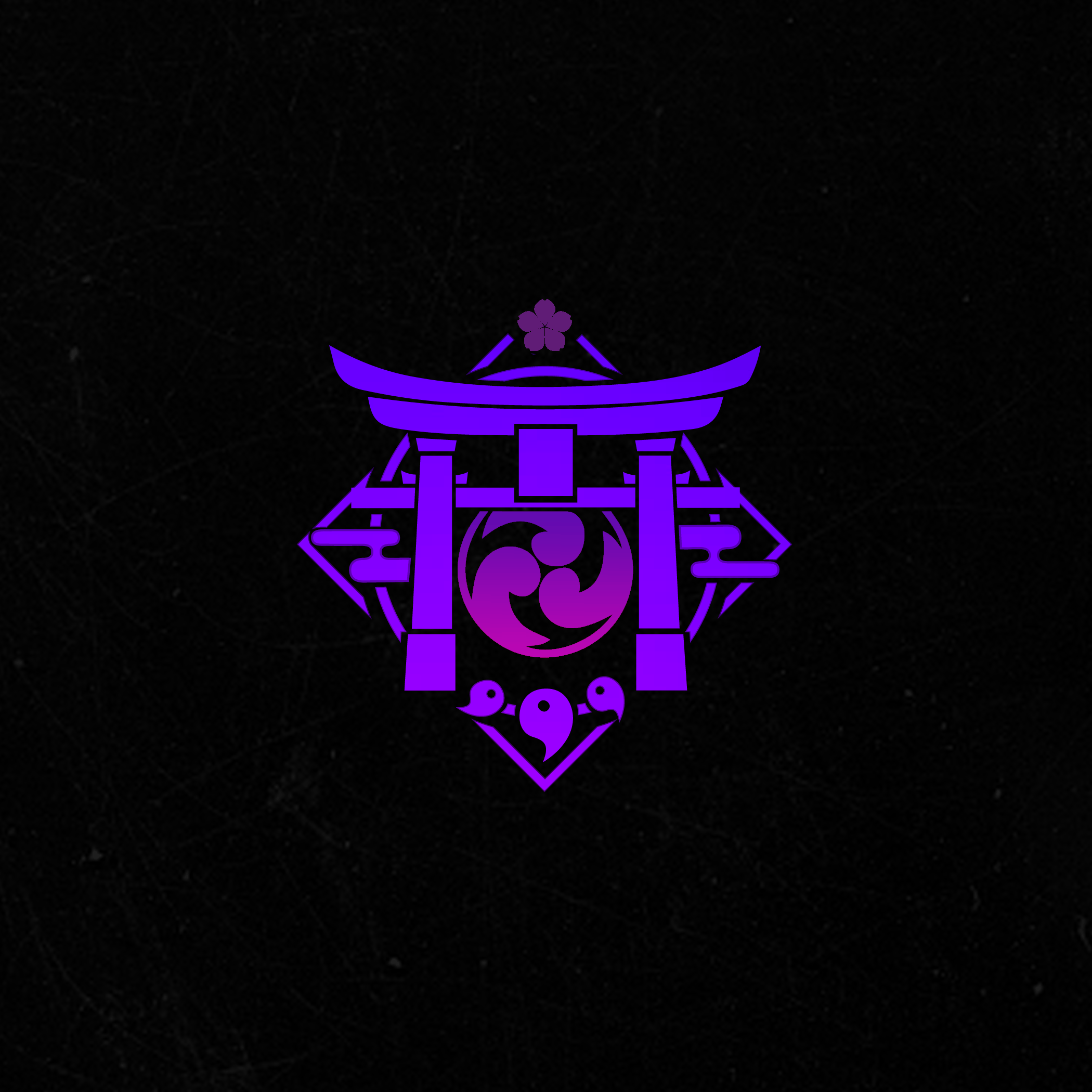 Just a lil different Inazuma logo r/Genshin_Impact