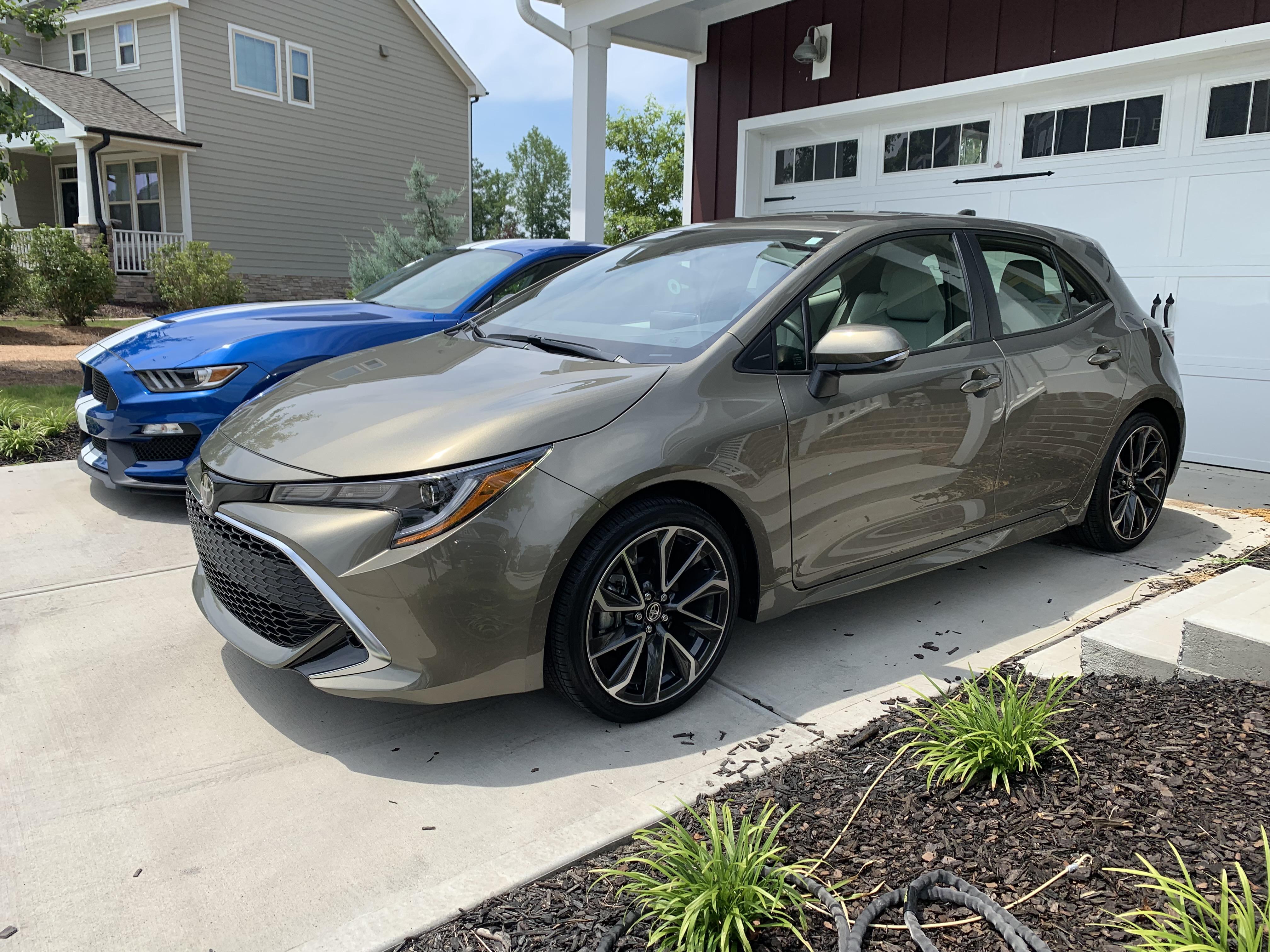 Toyota sent me a Corolla Hatchback XSE with a manual gearbox for two