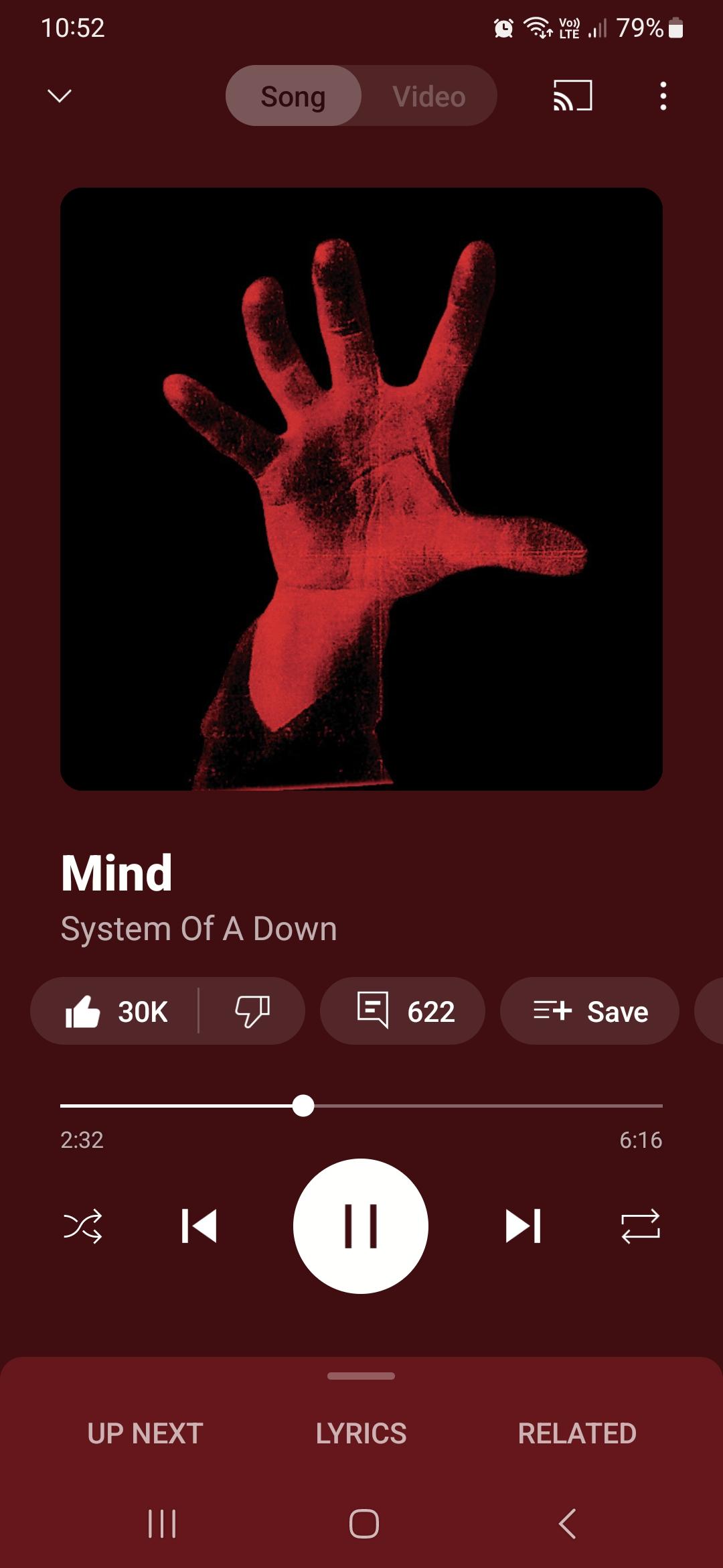 Best soad song for me personally r/numetal
