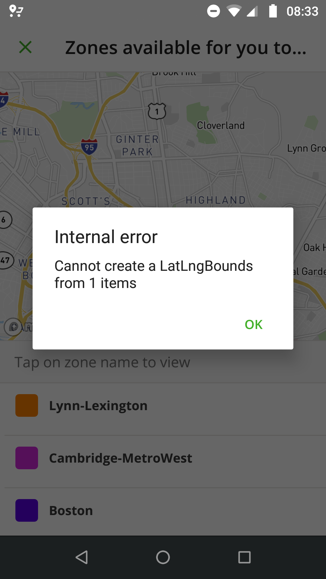 Instacart engineers are aware of this bug, so how in the meantime can I