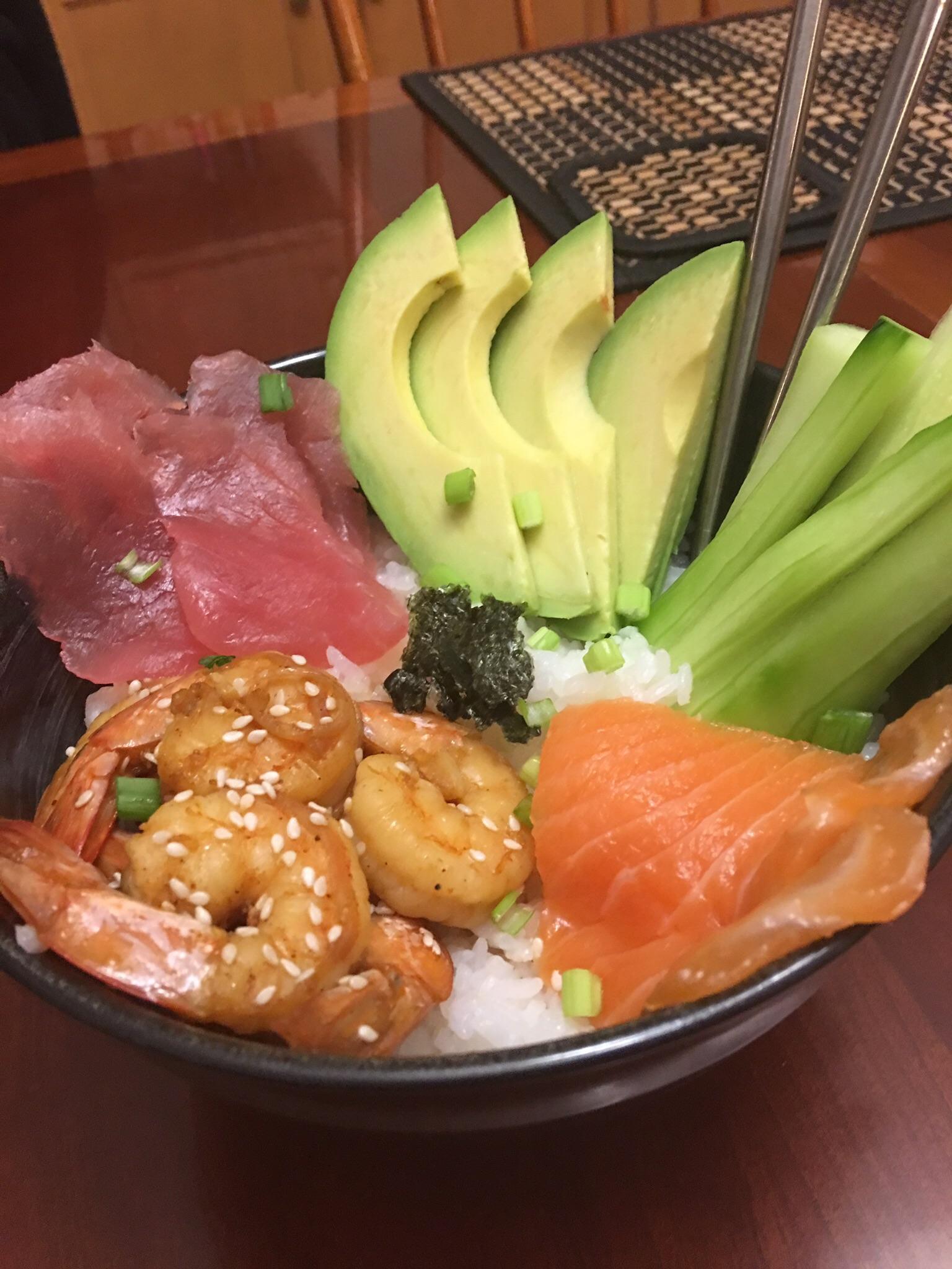 [Homemade] Sushi Bowl r/food