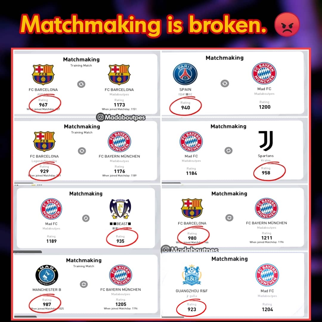 Matchmaking is so broken nowadays. This happens with me in around half of the matches I play. 😡