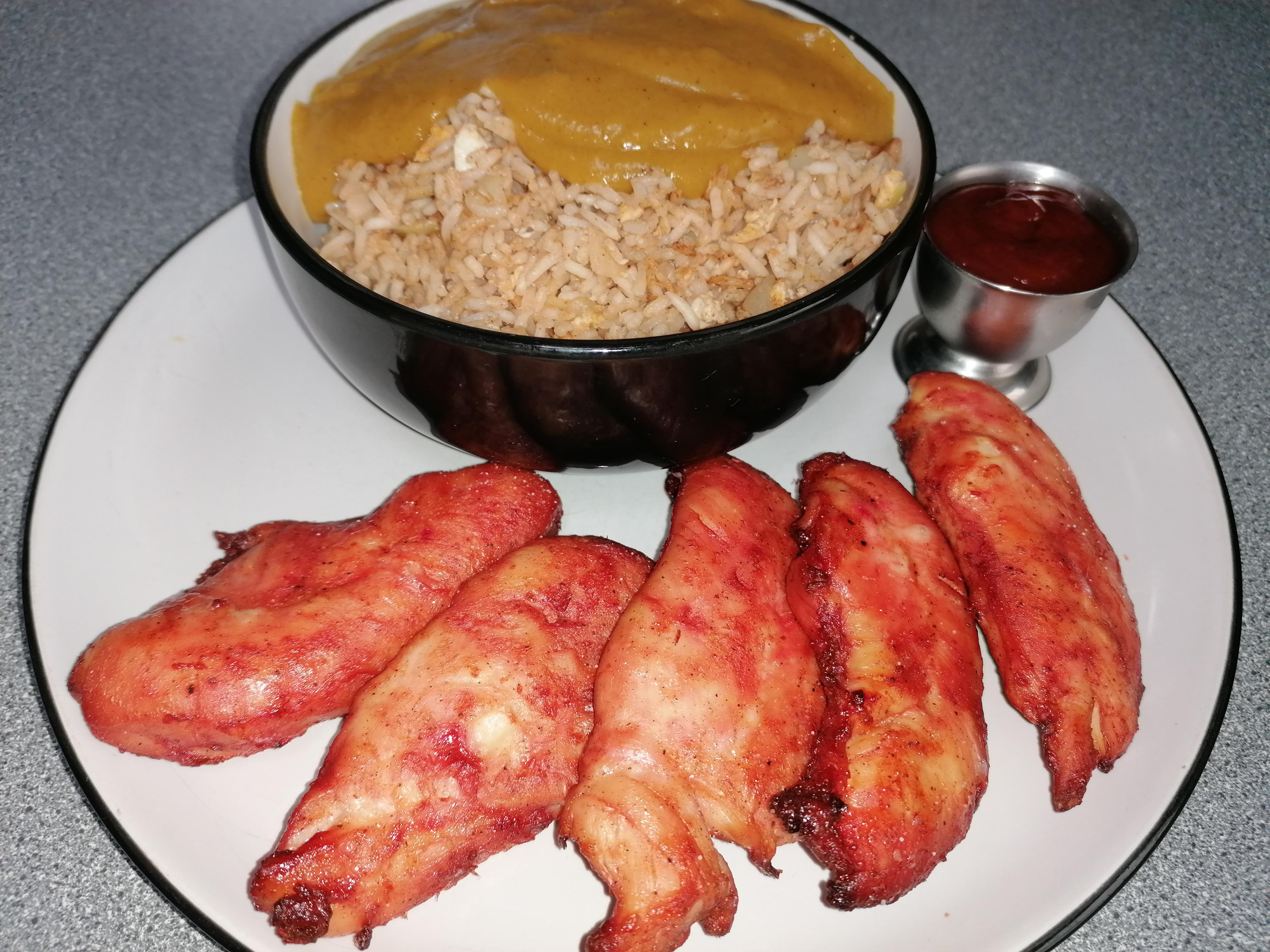 Saturday night fake away, low calorie, high protein Chinese chicken