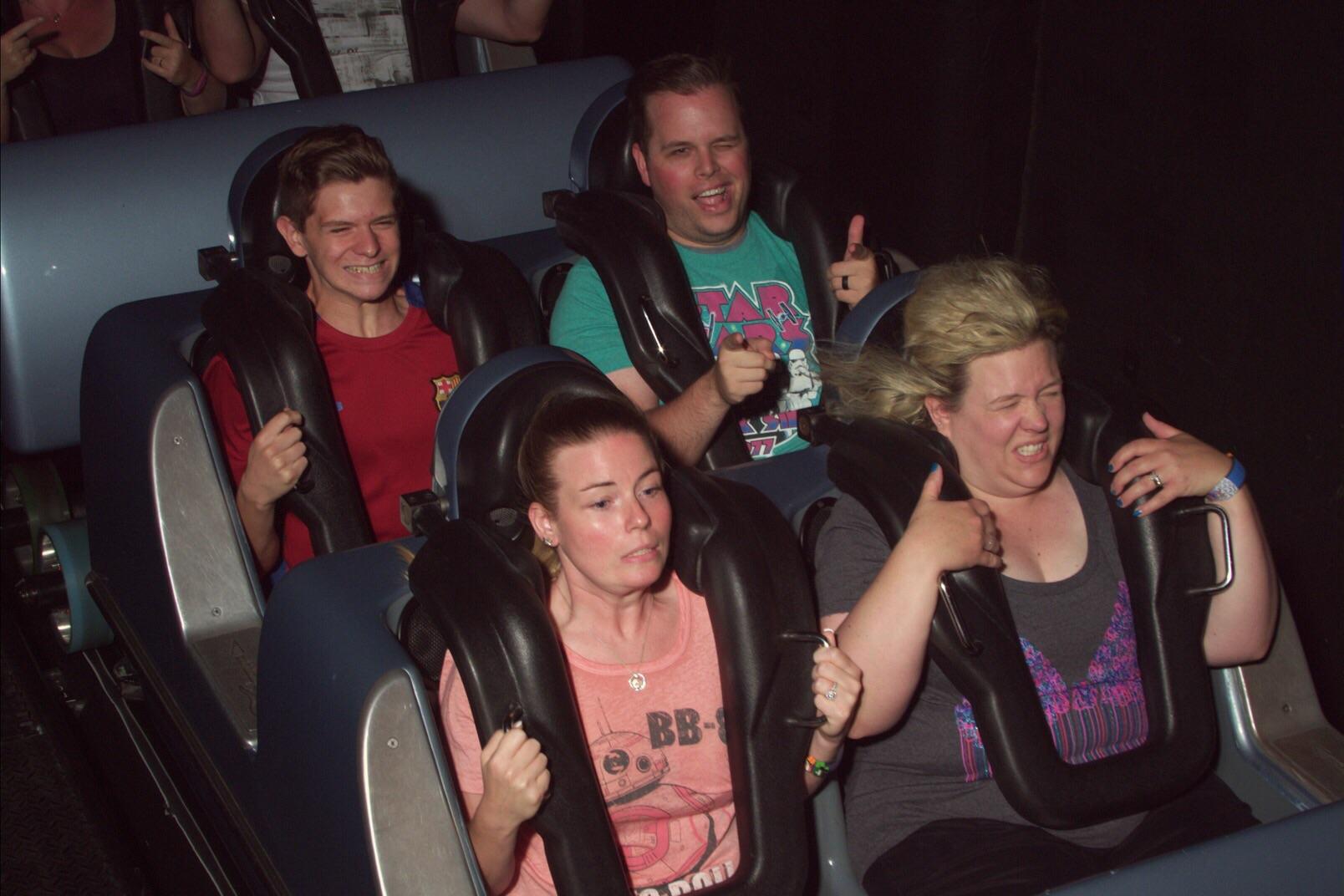 You should always know where a roller coaster has cameras. r/funny