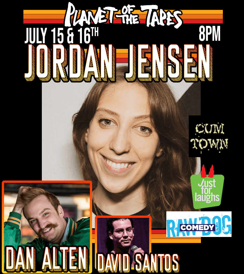 Jordan Jensen is coming to of the Tapes this weekend and if you