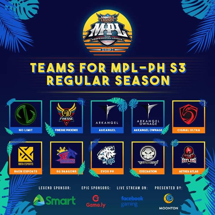 MPL PH S3 regular season team list r/MobileLegendsGame