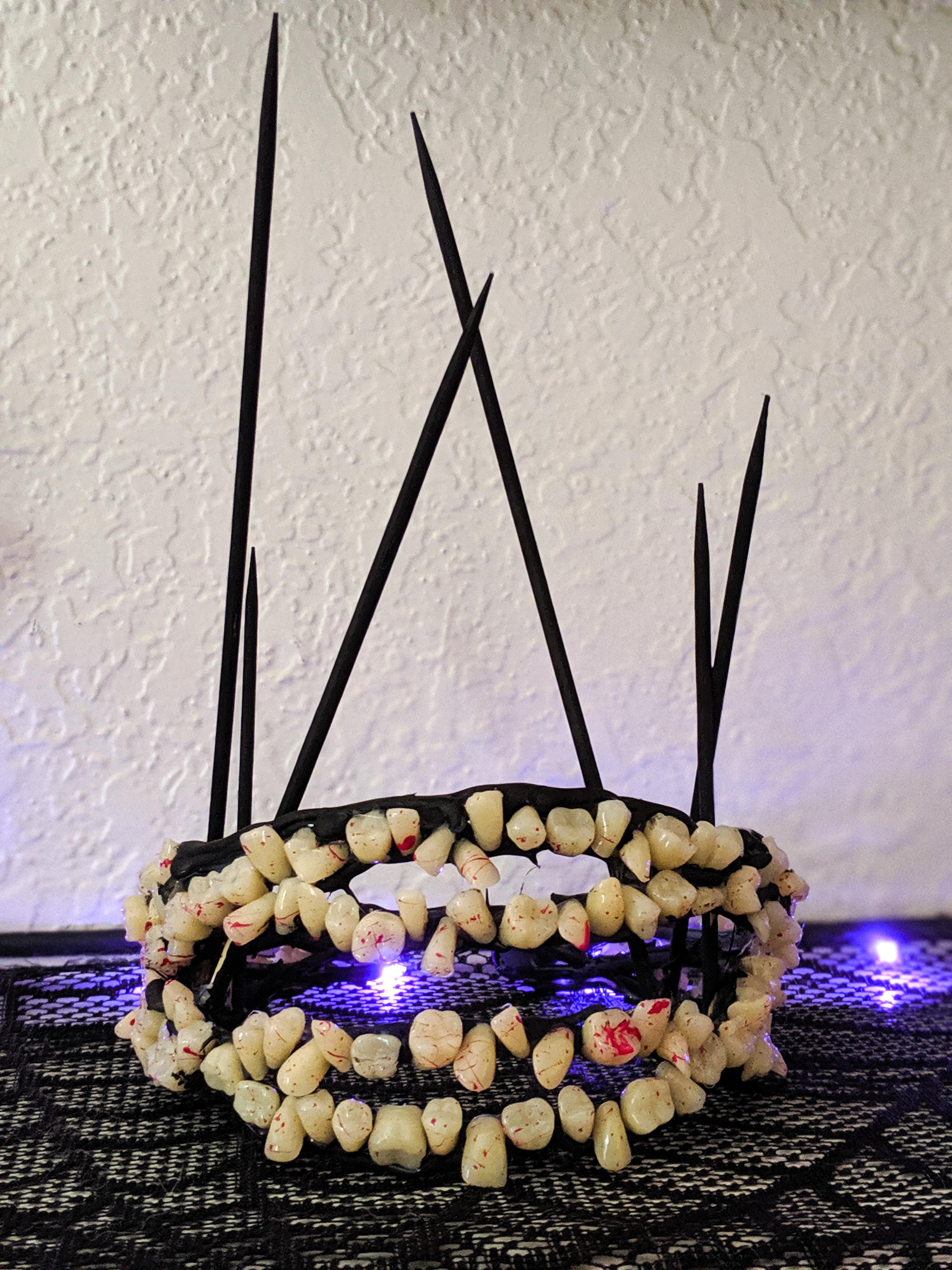 I made my Tooth Fairy crown and am so happy with how it turned out