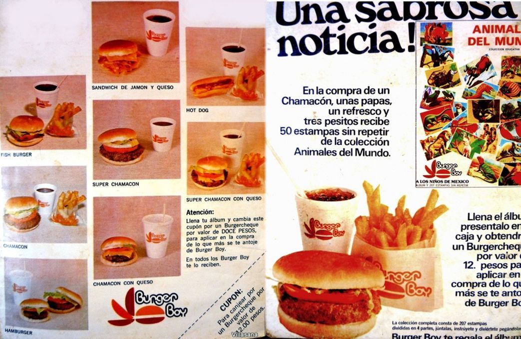 Publicidad de Burger Boy Mextalgia