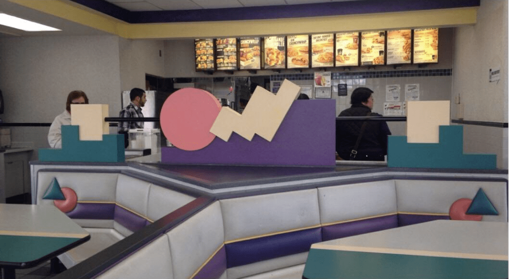 This Taco Bell 80sdesign