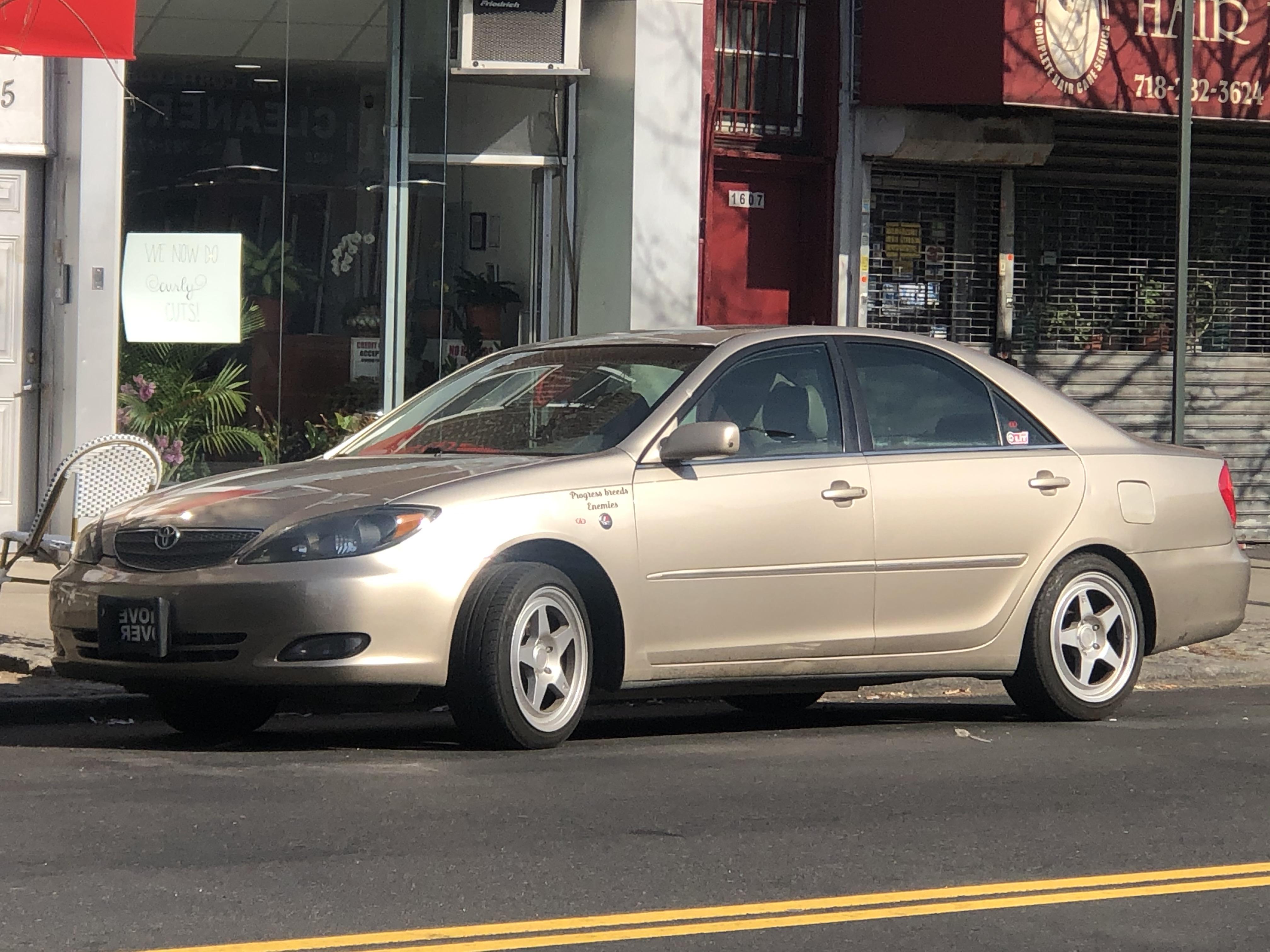 Spotted this humble Camry rocking a slight JDM treatment. The car that moved nations! r/carporn
