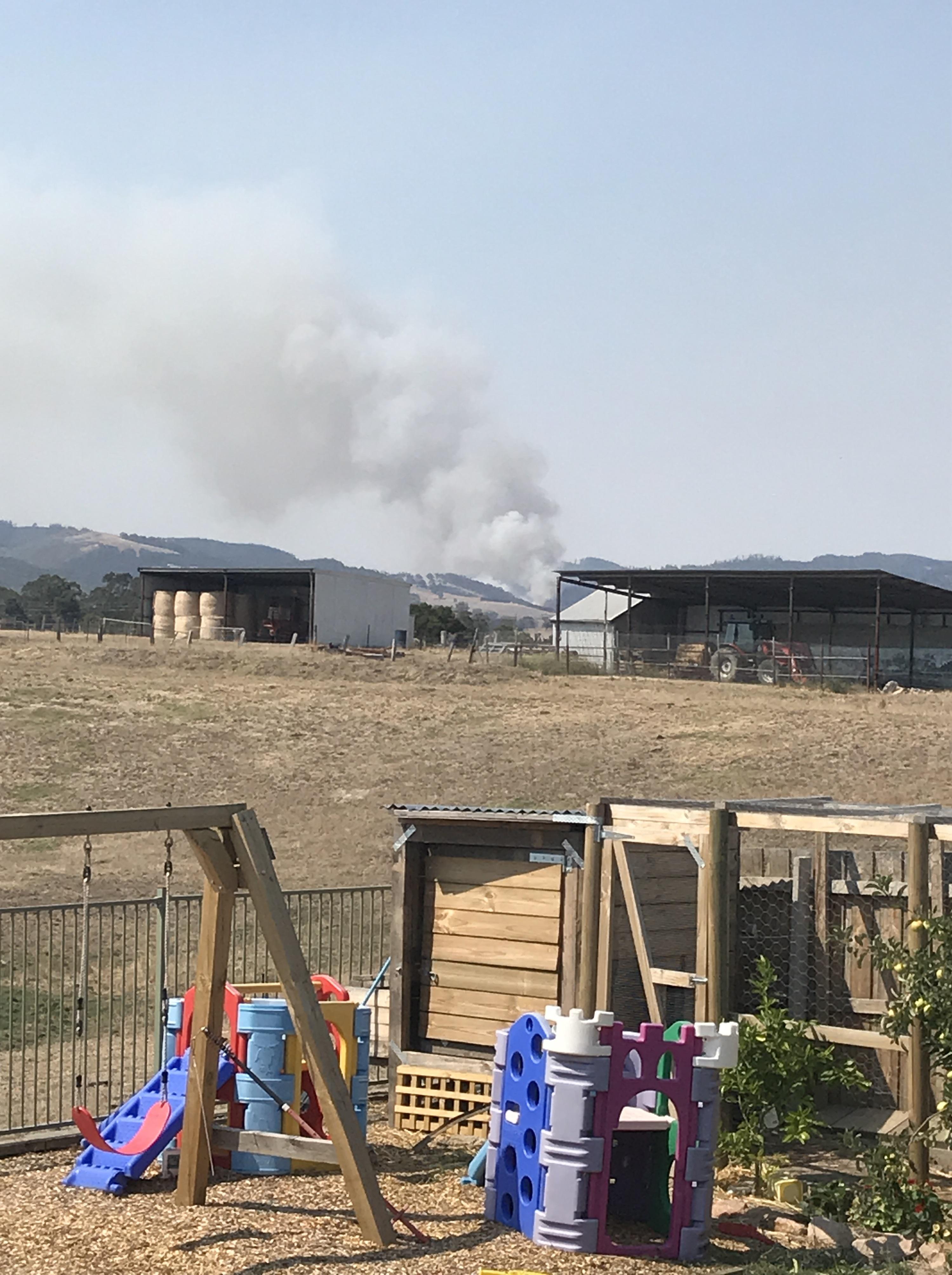 Yinnar South Fire.. Good luck over there guys! r/gippsland