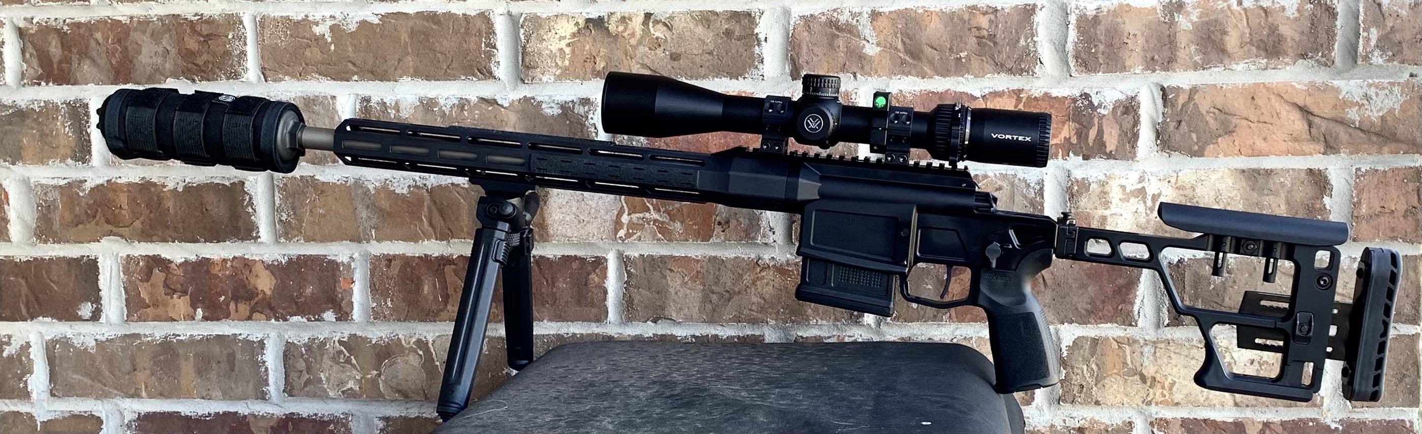 My Sig Cross in .308... because Sig comes after Savage alphabetically