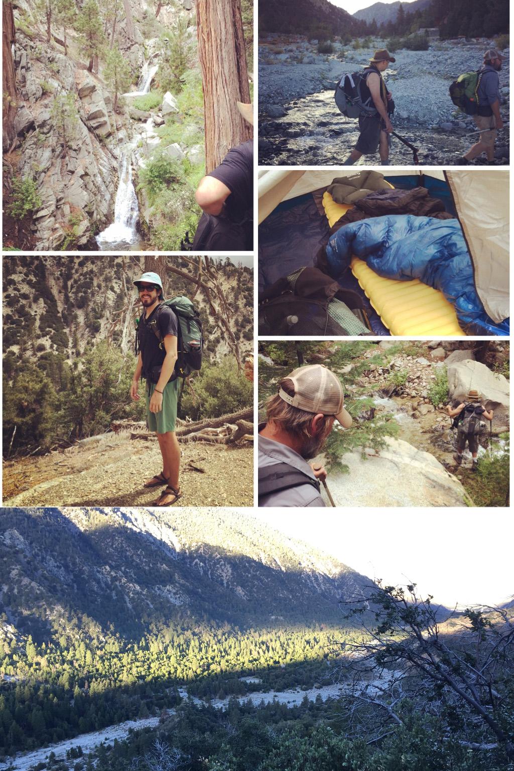 My 3 day backpacking trip near Forest Falls, CA (1 hour from LA) r