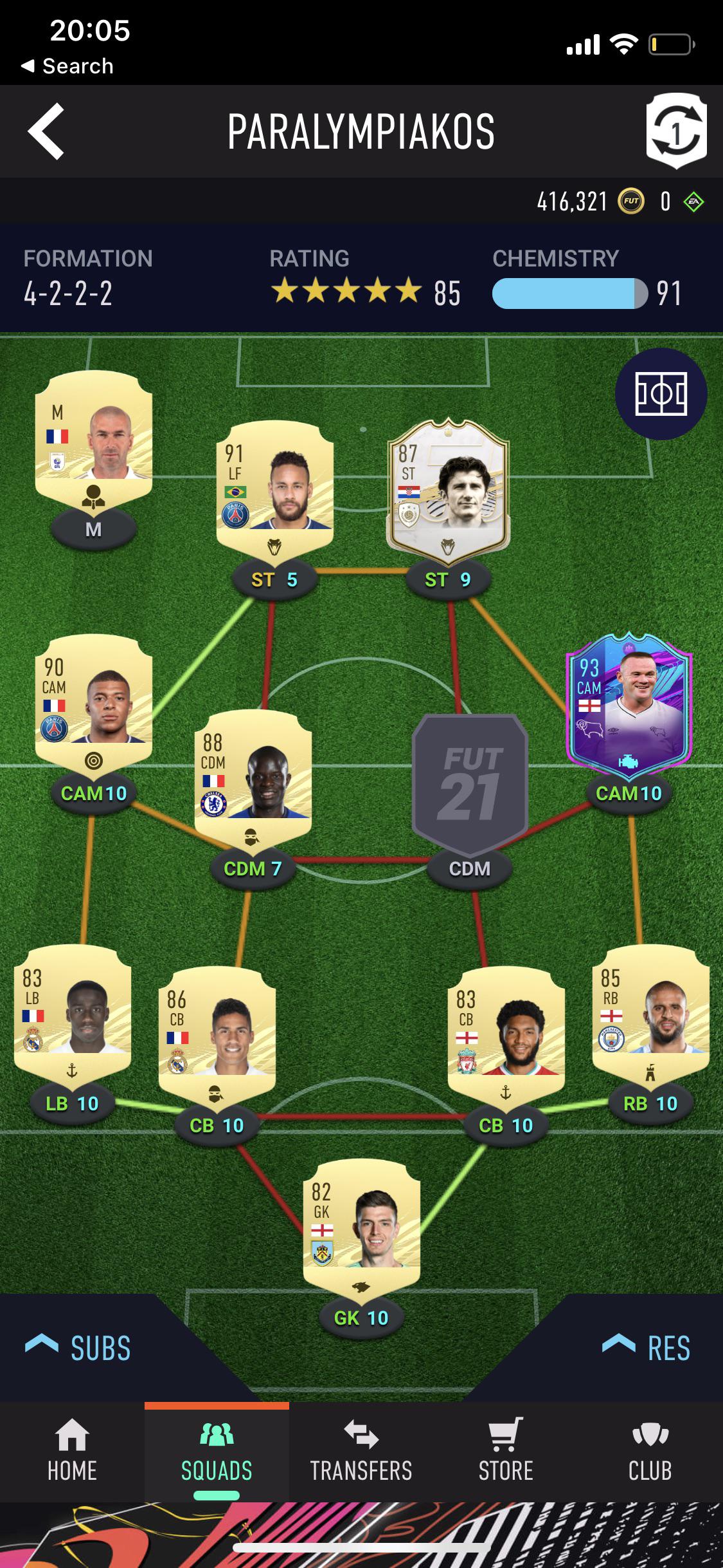 Best ICON CDM to finish off this team? Any help is great) r/fut