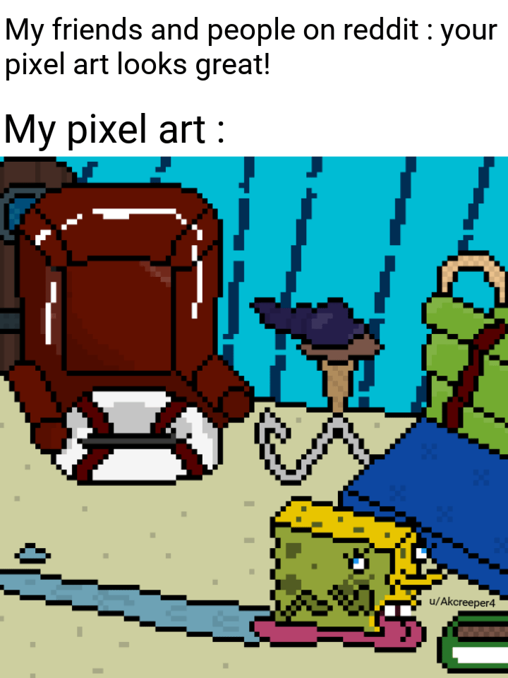 More pixel art memes PixelArt