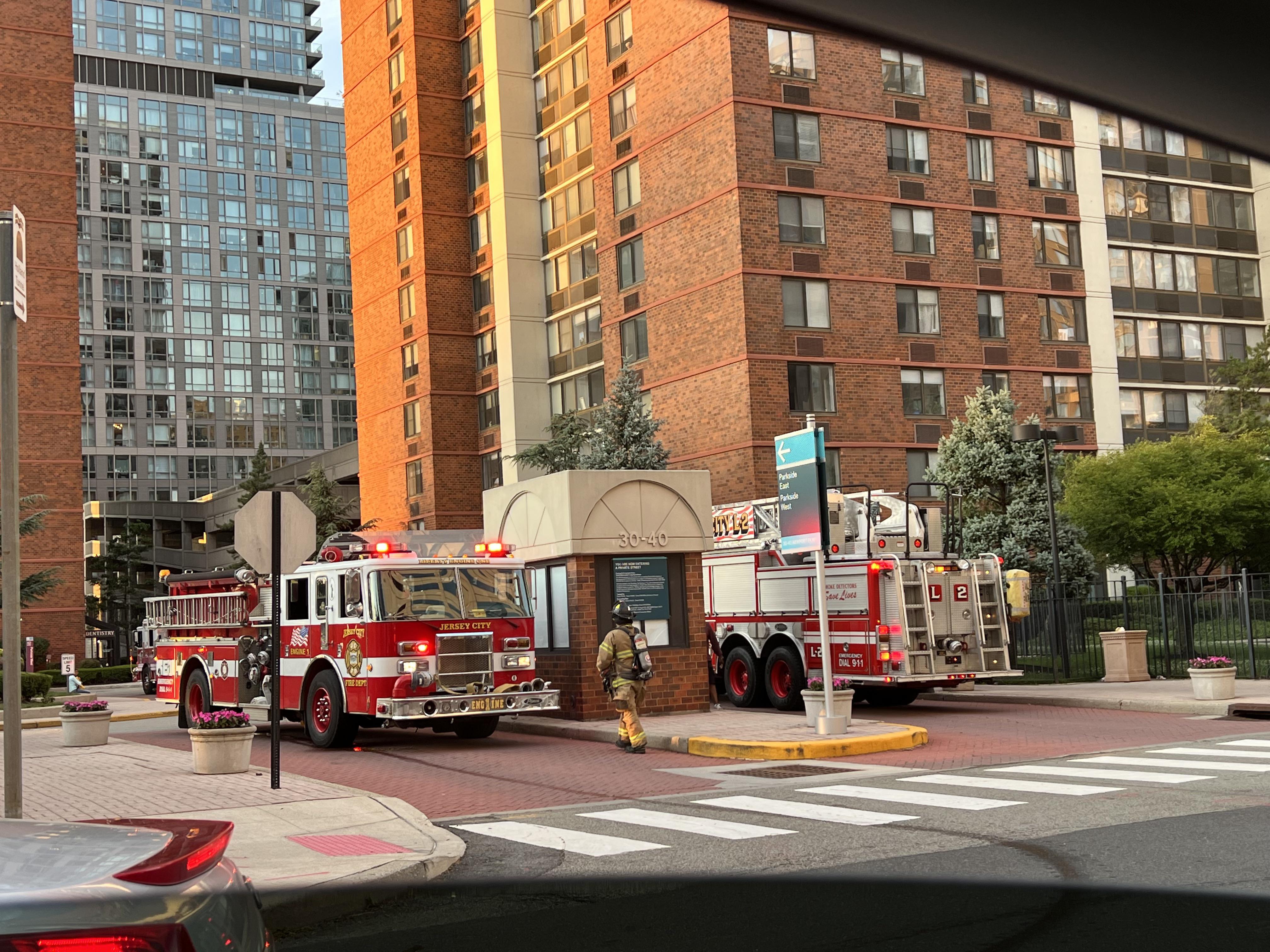 Fire Alert at Newport r/jerseycity