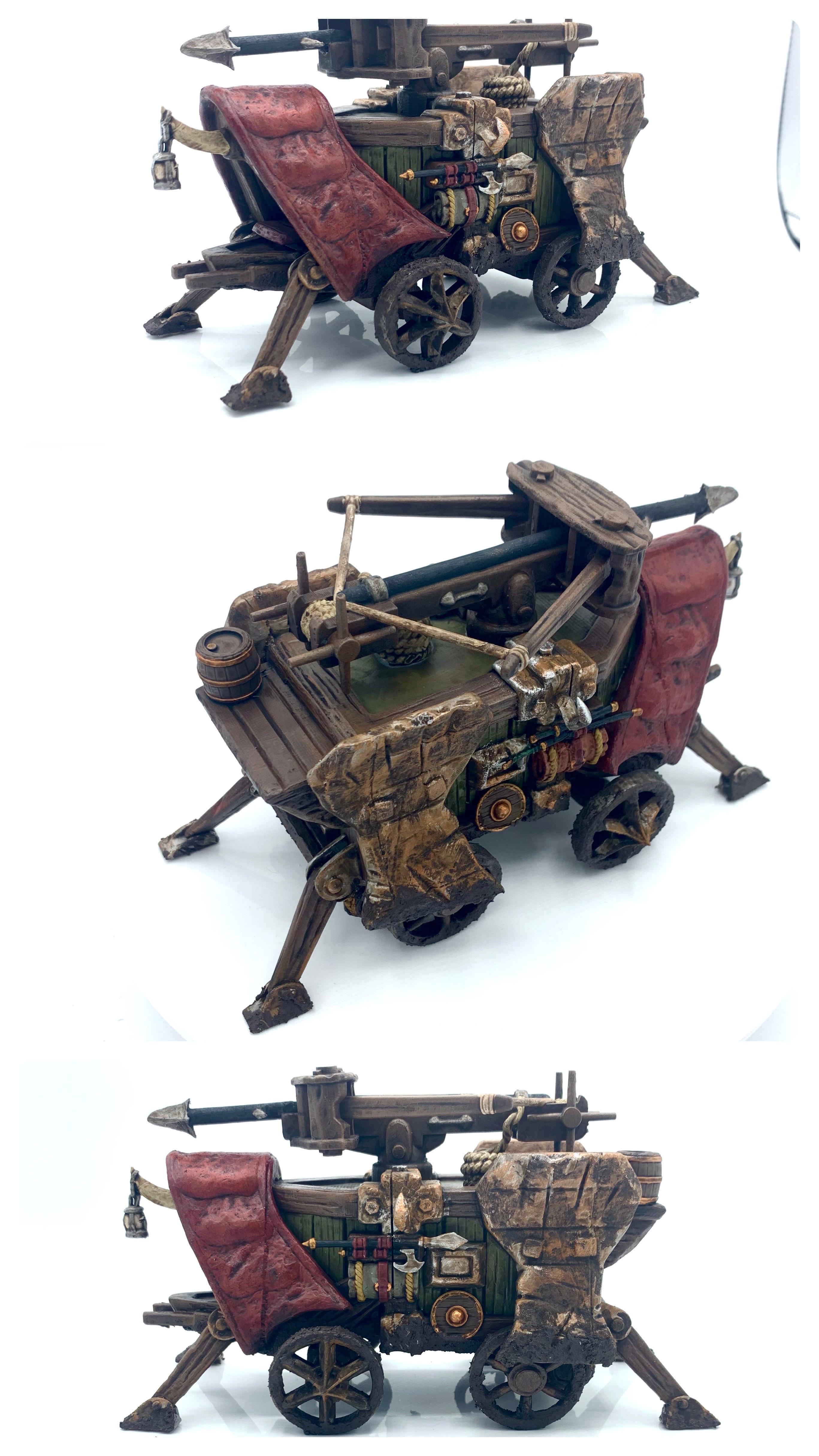Time to hunt some dragons! Wagon mounted ballistae? Yes please! [OC