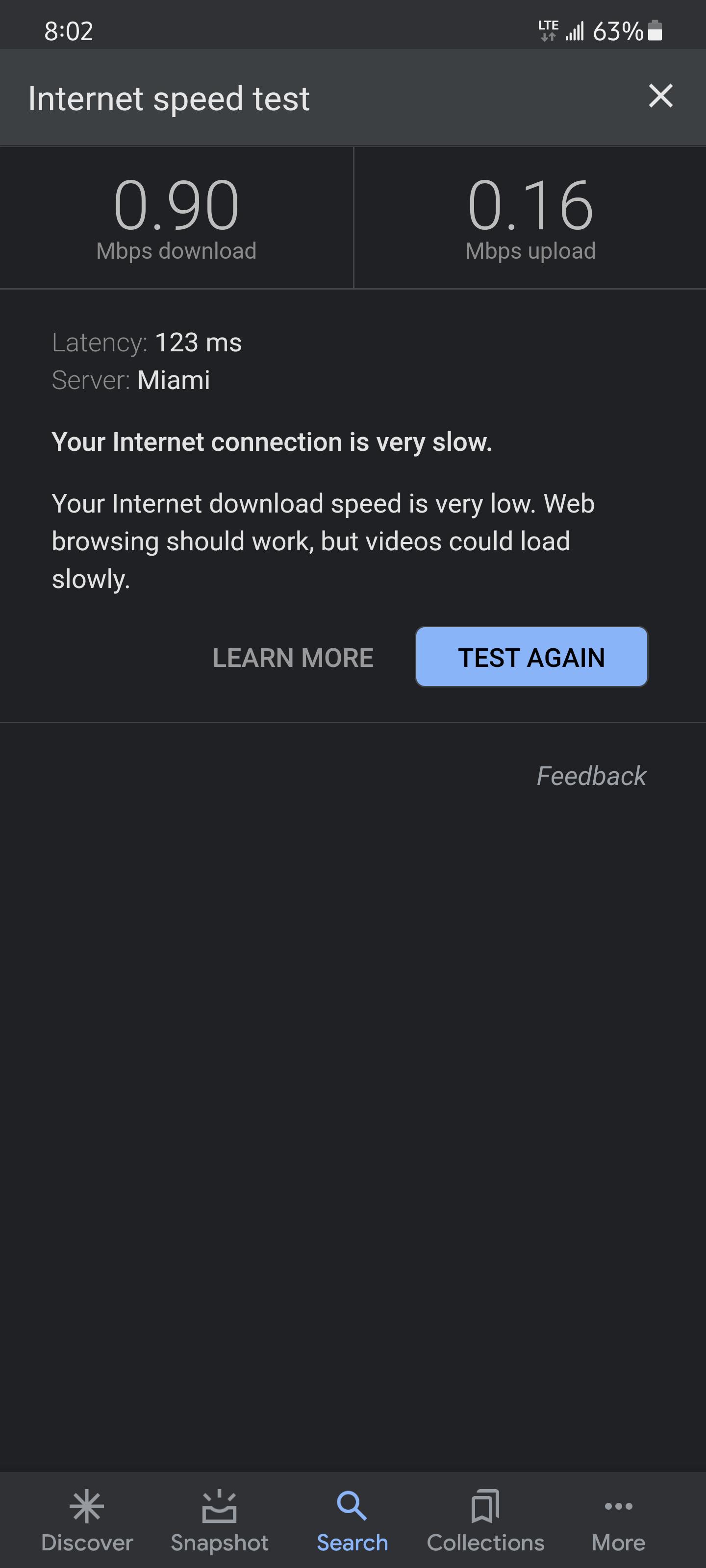 Does anyone else get really slow speeds randomly on their S21 Ultra? I