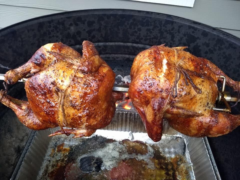 [Homemade] Rotisserie Chicken r/food