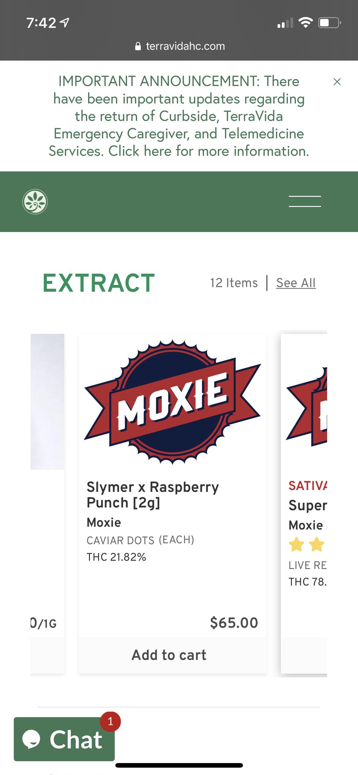 Moxie Caviar or menu mistake? Spotted on Sellersville Terravida menu r/PaMedicalMarijuana