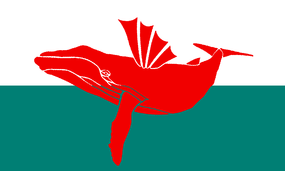 Naval flag for Whales r/vexillology