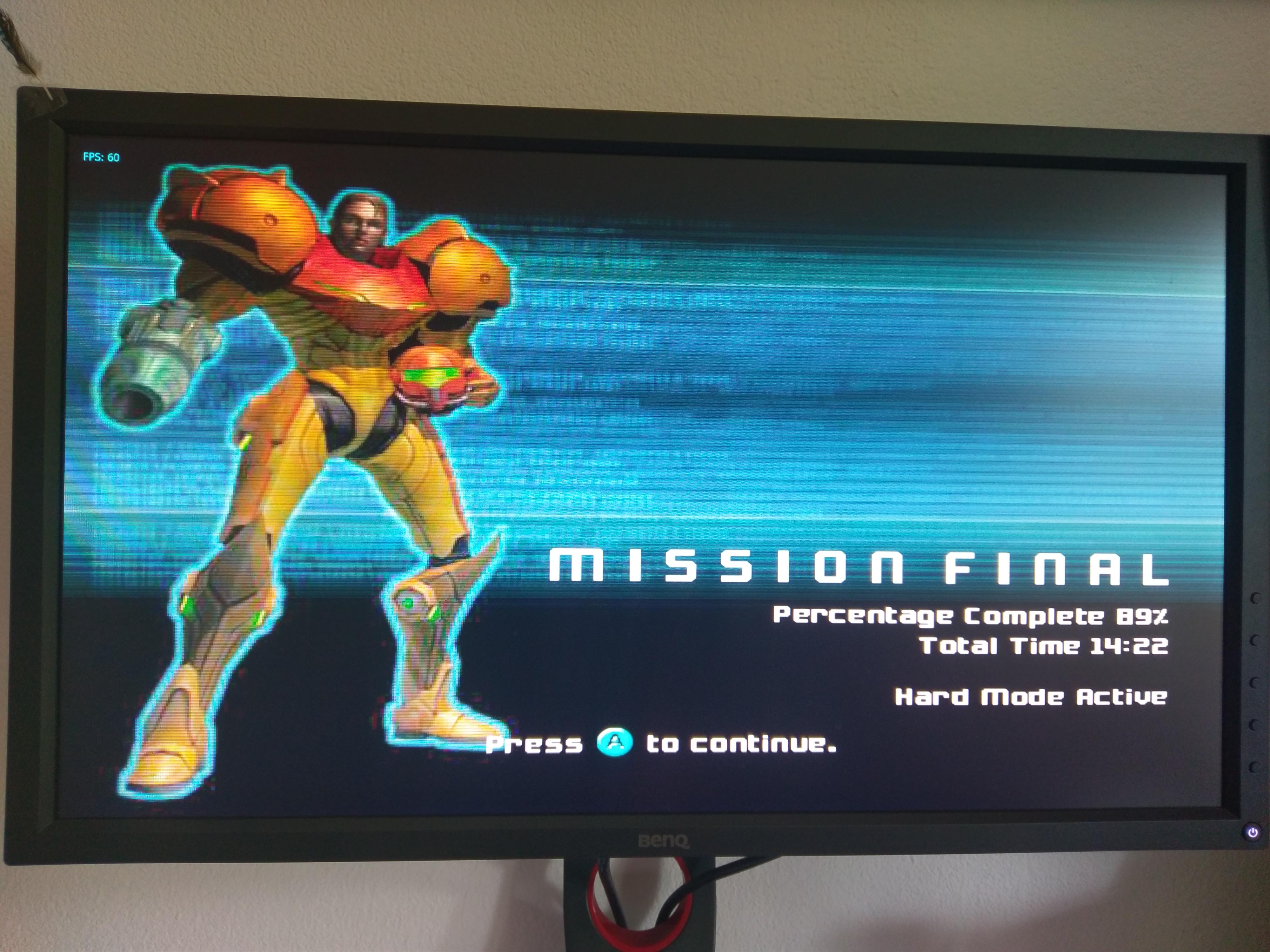 I beat Metroid Prime the 3rd time after 15 years and it