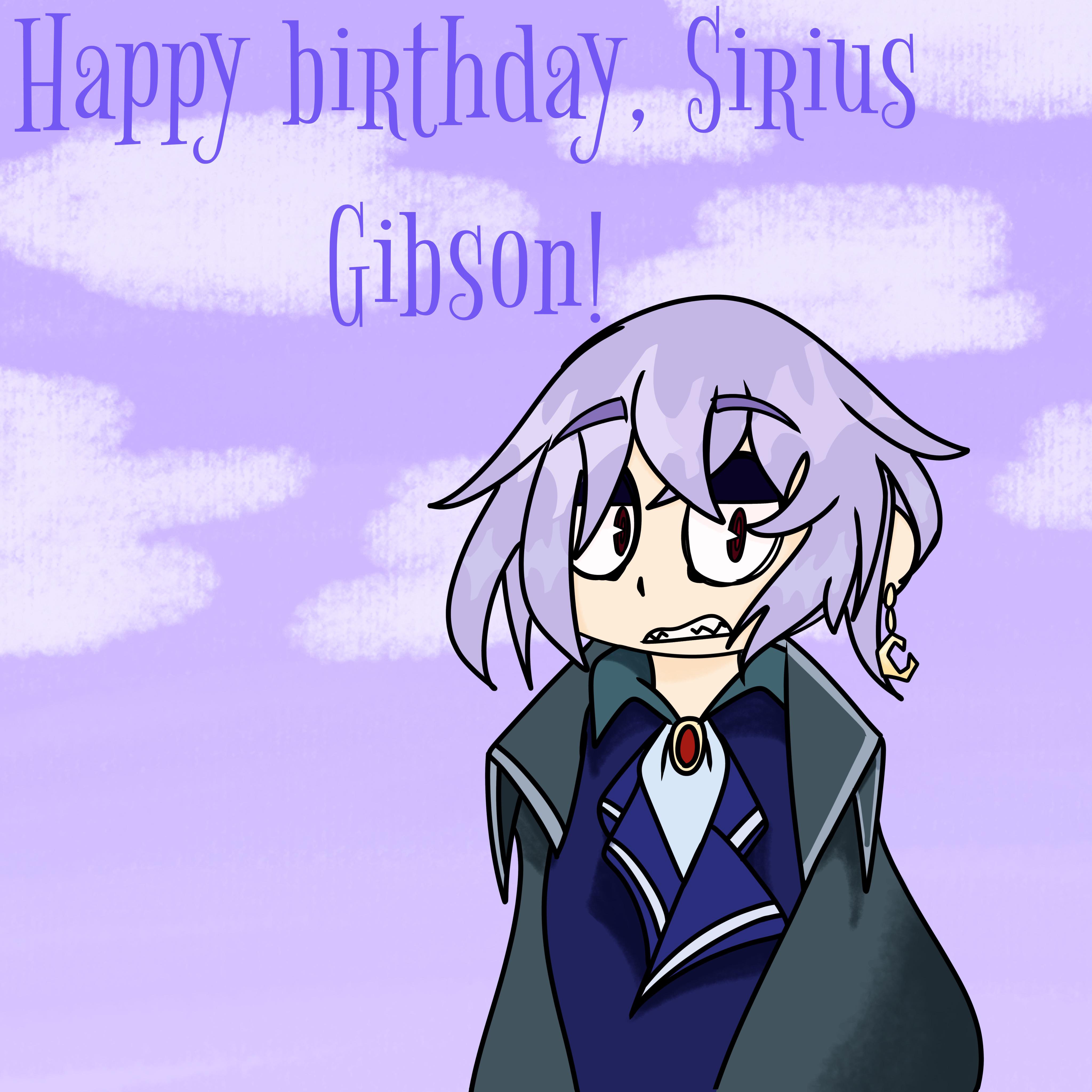 Sirius Gibson’s birthday, oh boy r/witchsheart