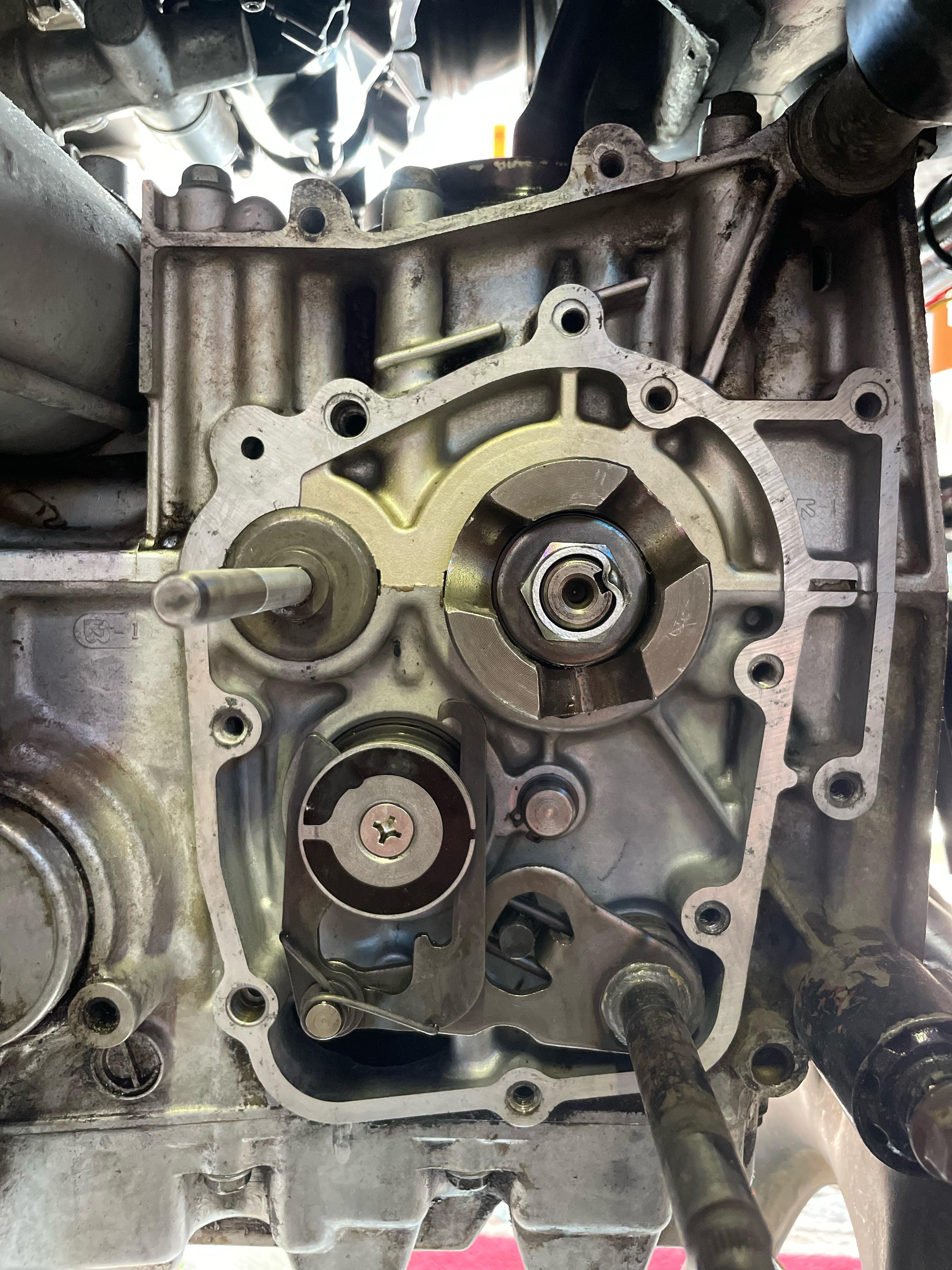 Any advice on how to remove the last remnants of paper gaskets? Brake