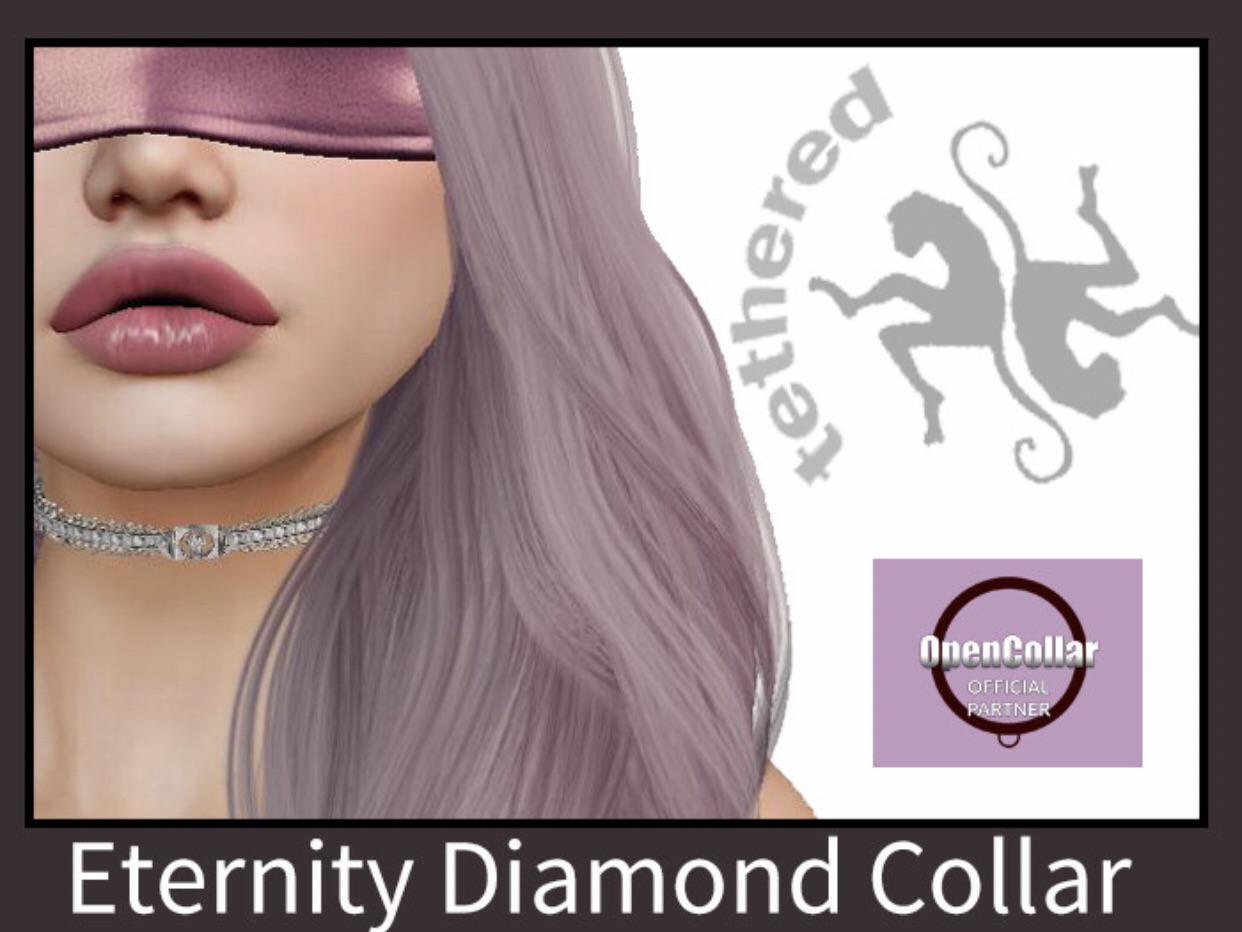 Eternity Diamond Collar at Tethered r/secondlife