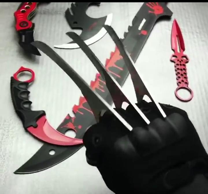 Found this "epic zombie blade" set in a youtube story. Wish they would've said how much it costs