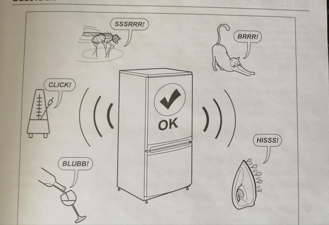 Normal sounds from your fridge. coolguides