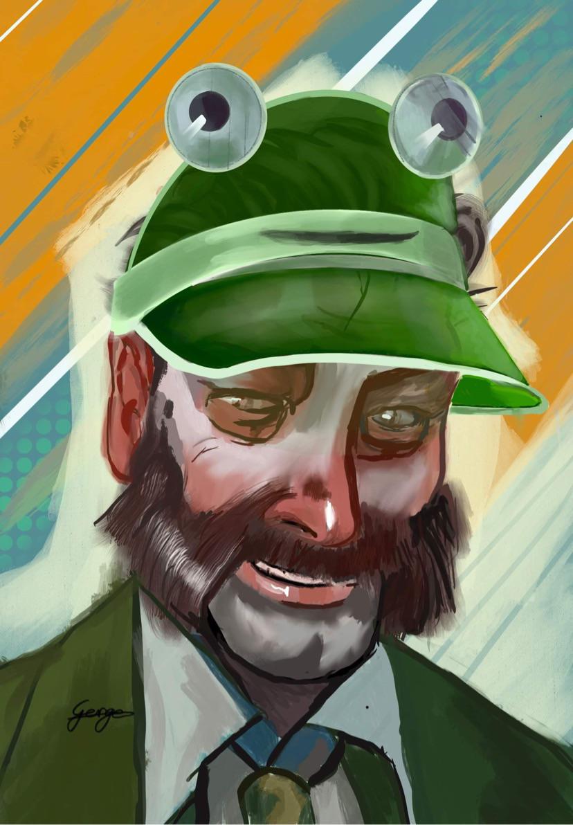 Amphibian sports Harry by me r/DiscoElysium