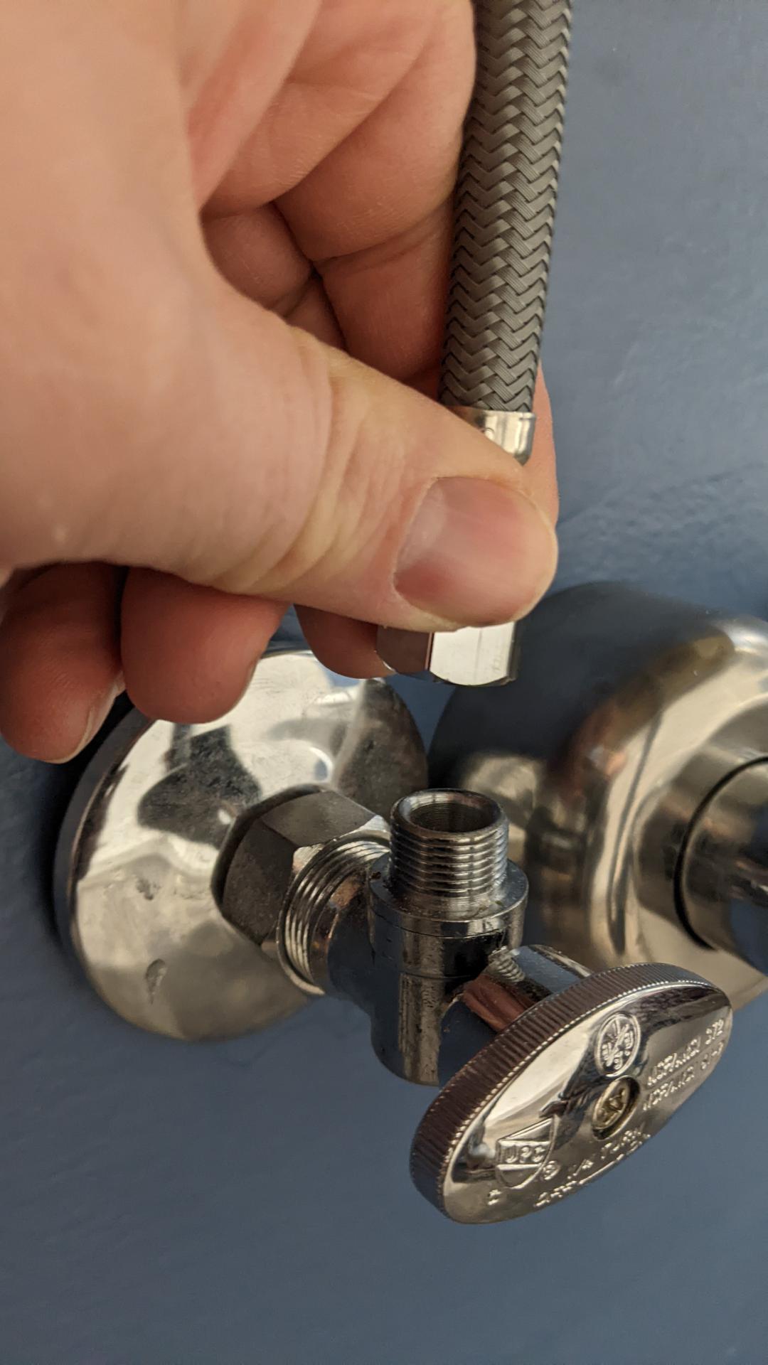 Sink supply lines are 12" too short. options? they are integrated into