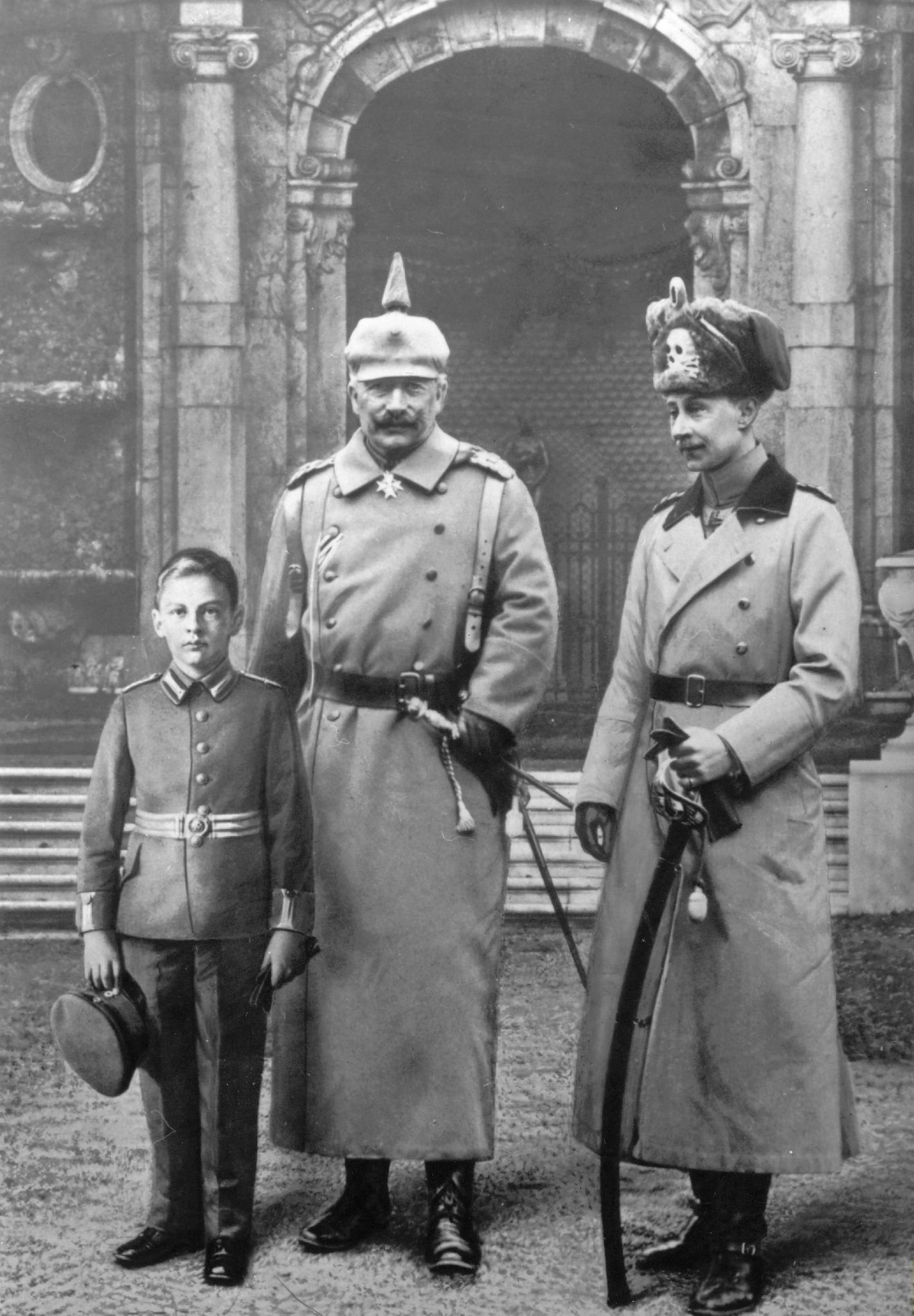 Three generations (Kaiser Wilhelm II, Crown Prince Friedrich Wilhelm