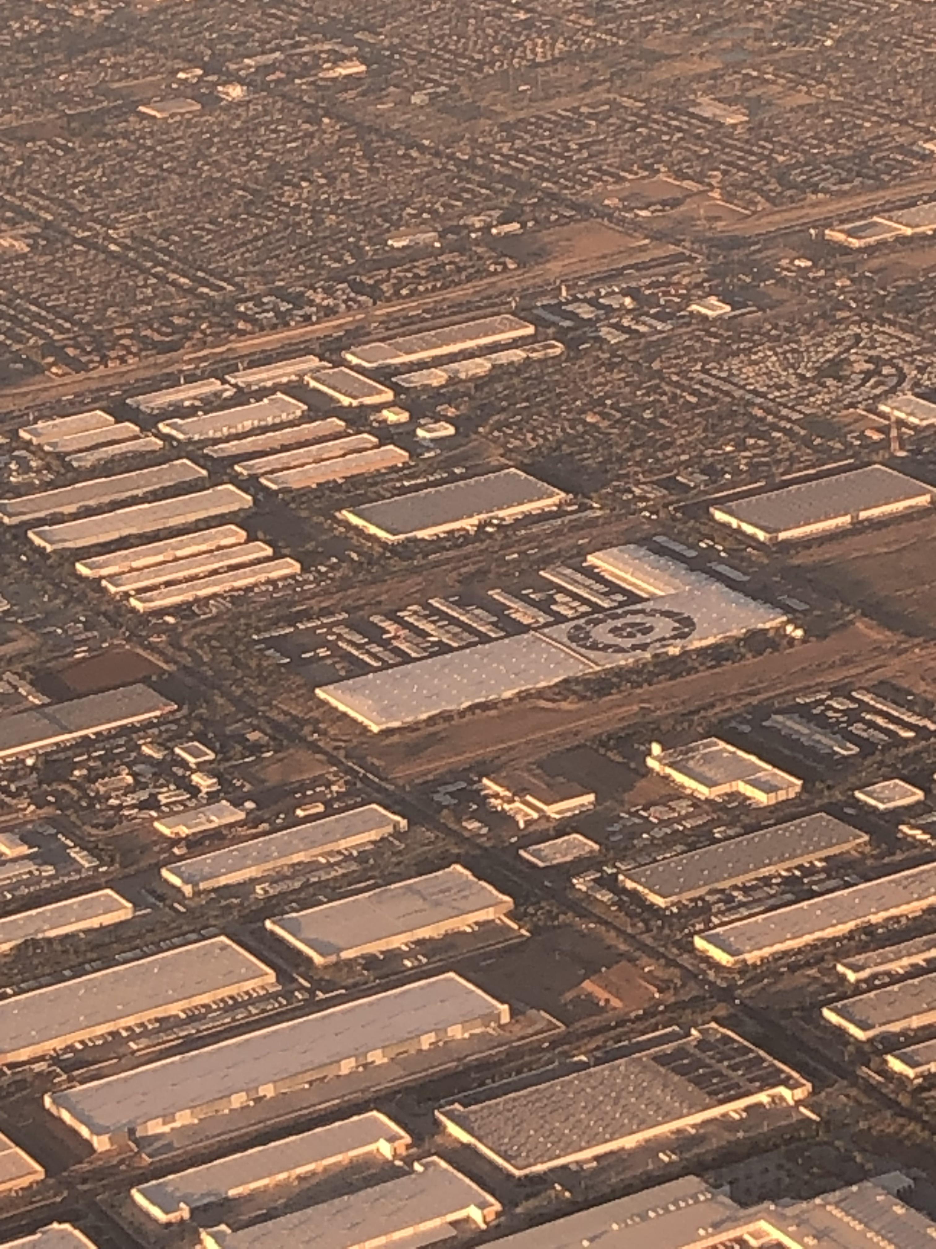Target logo on distribution center, Phoenix, AZ r/IRLEasterEggs