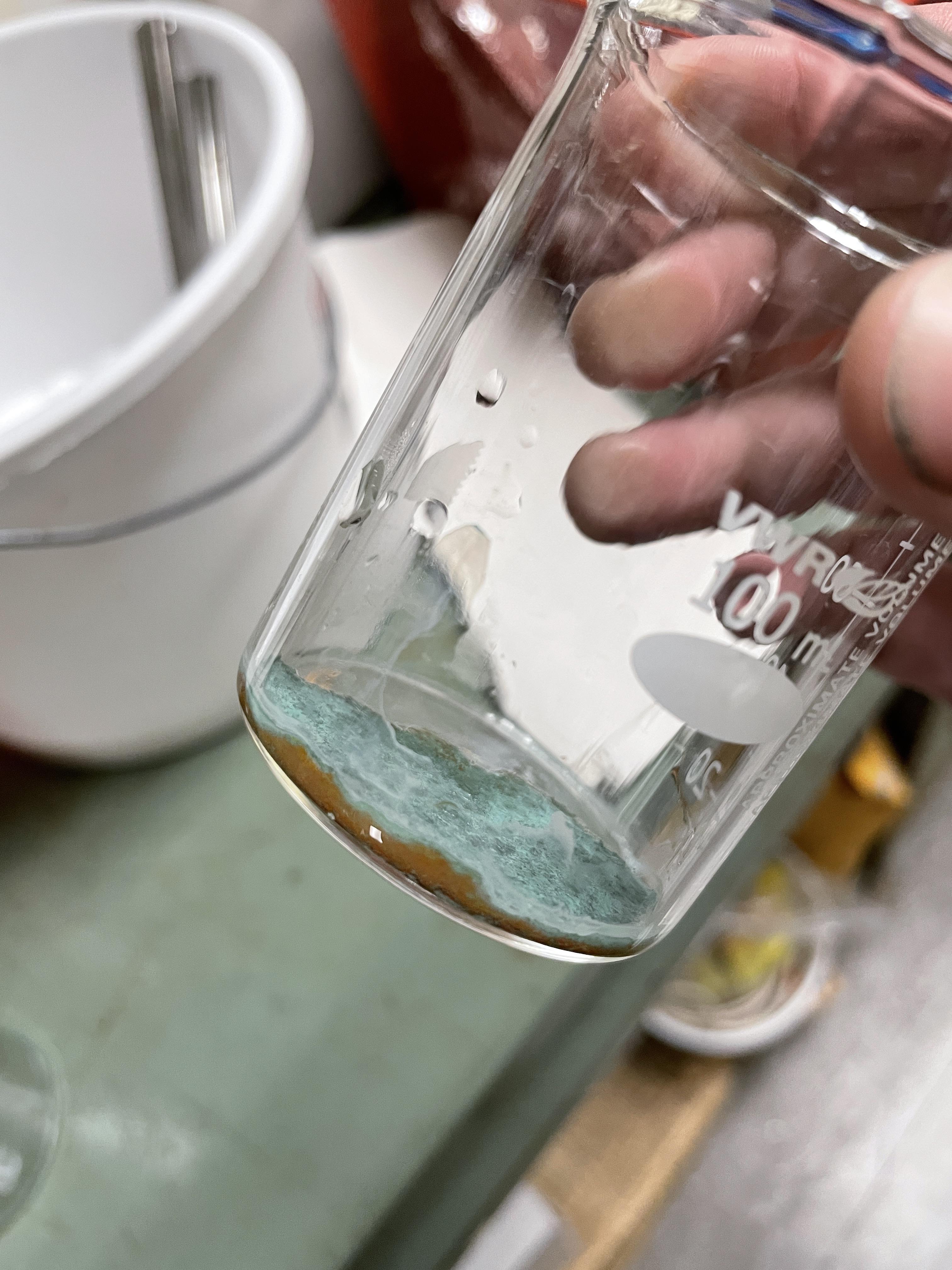 Suggestions needed for cleaning glassware details in comment r/chemistry