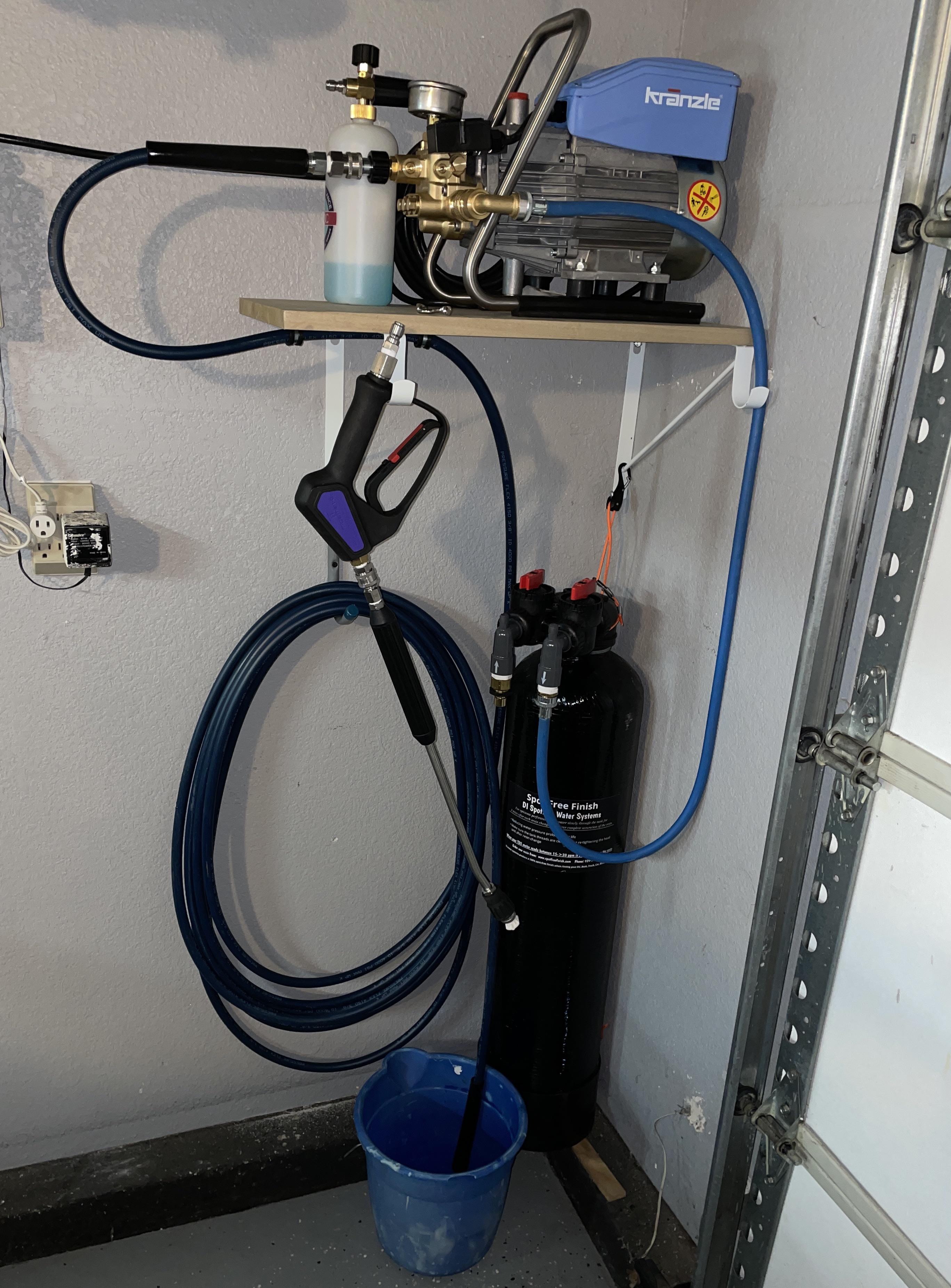 My new deionized water setup. Works great so far. r/Detailing