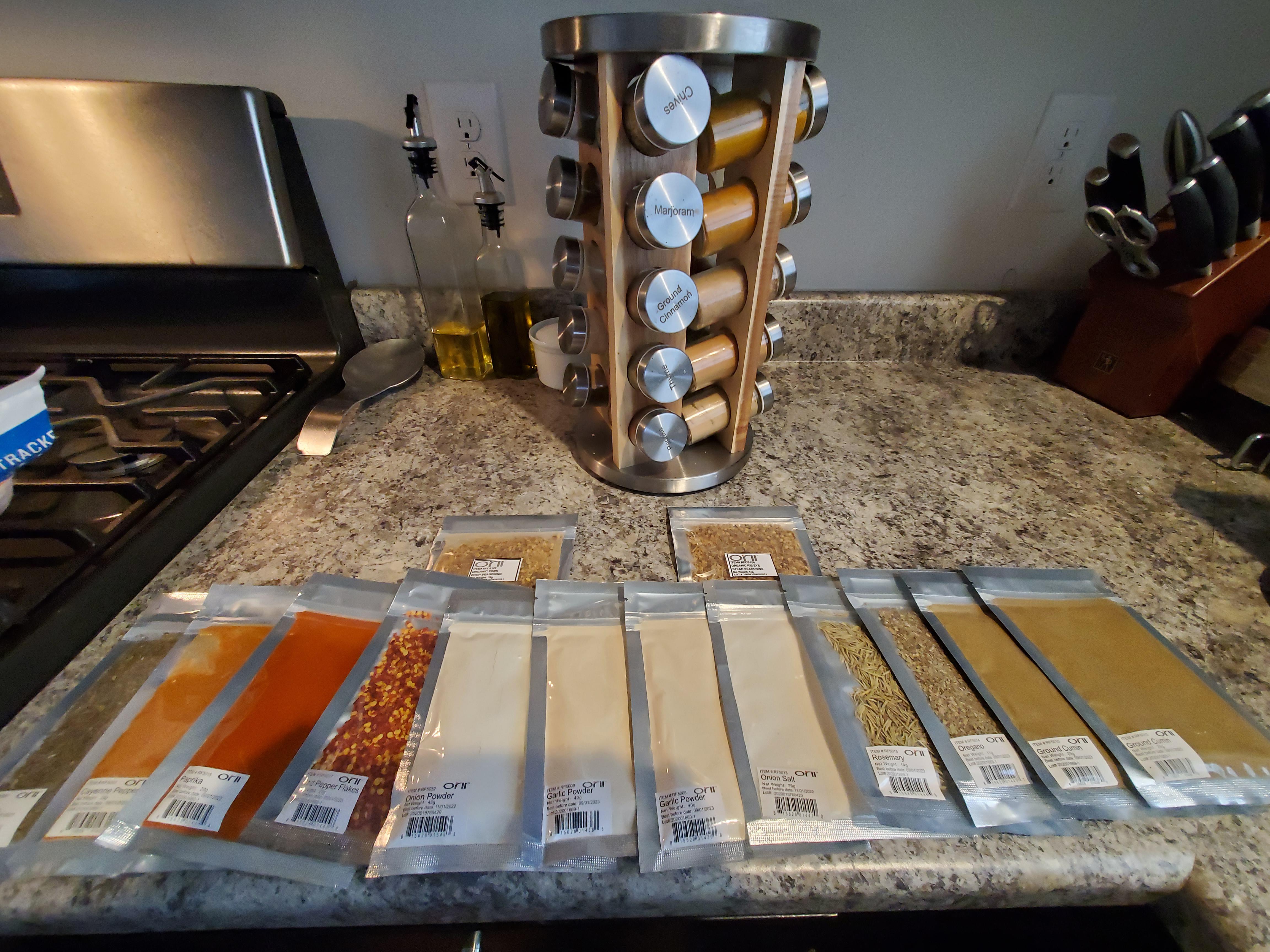 If you're wondering if the Orii spice rack is a great value... this is