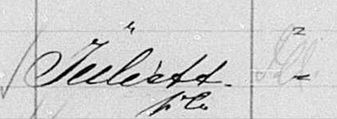 Any help appreciated! Trying to decipher my great great grandfather’s