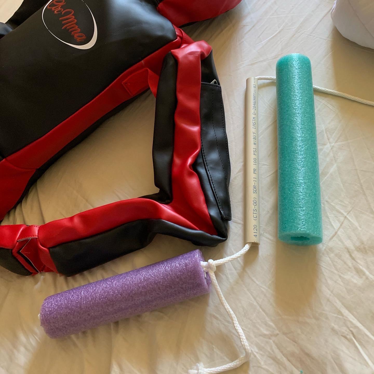 Grappling Dummy with “bones” and “flesh” r/bjj