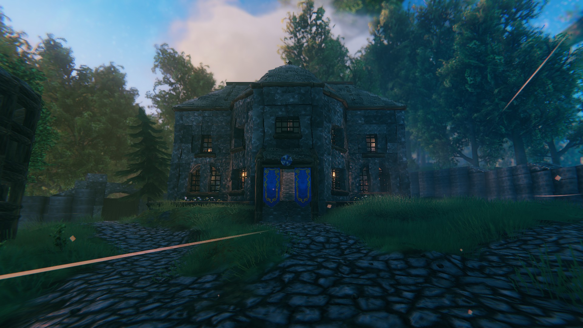 Built my new house, but it needs something above the front window