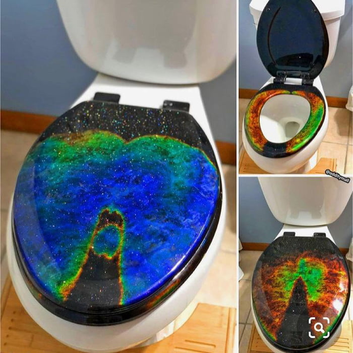 Mood ring toilet seat cover r/CrapperDesign