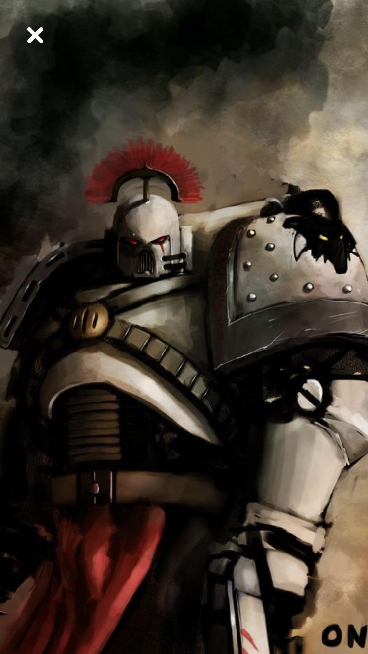 Thinking about a Primaris Space Marine Chapter called the Luna Wolves. What y'all think