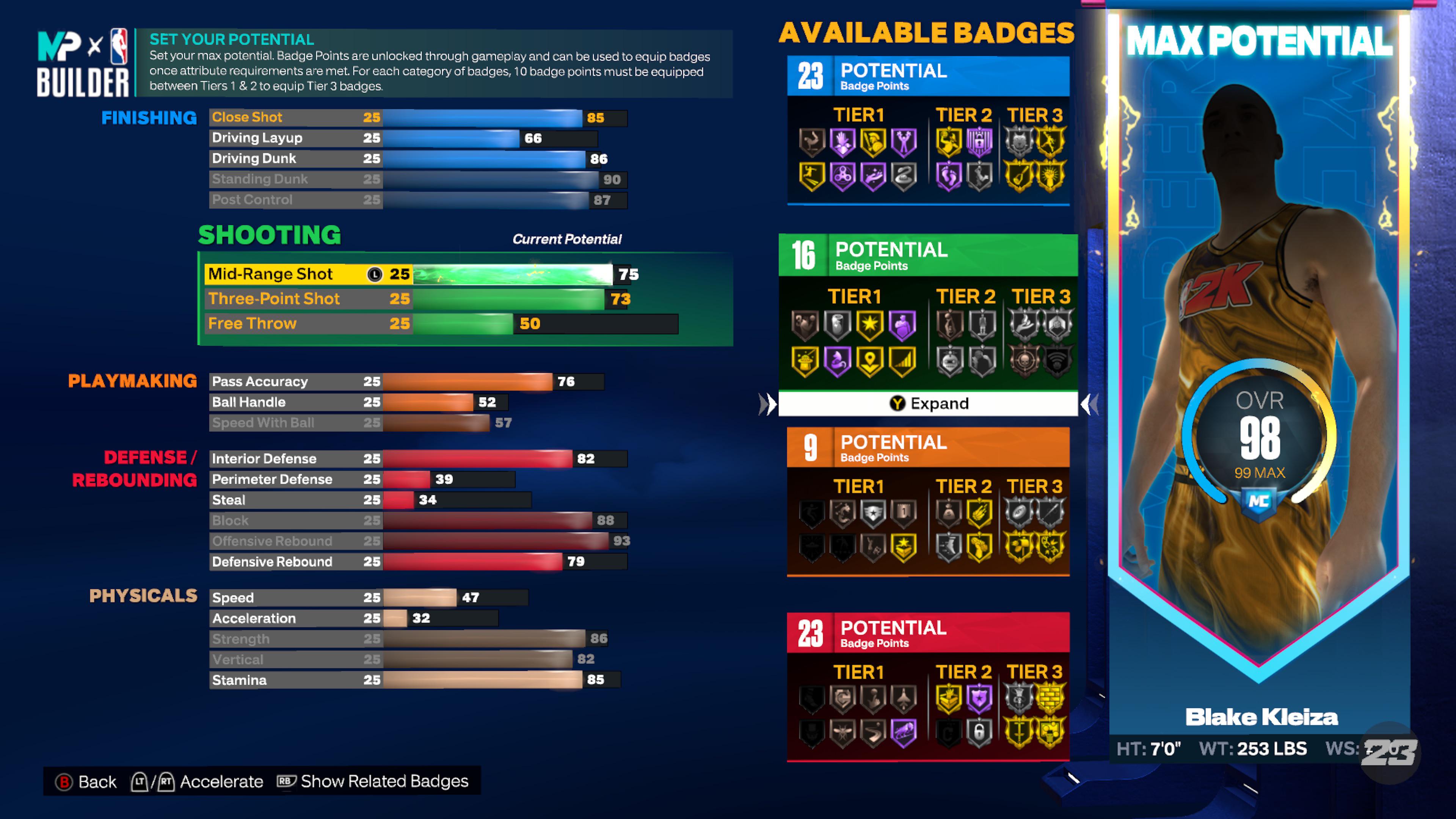 Please help me one more time. Center rec, maybe park for fun. r/NBA2k