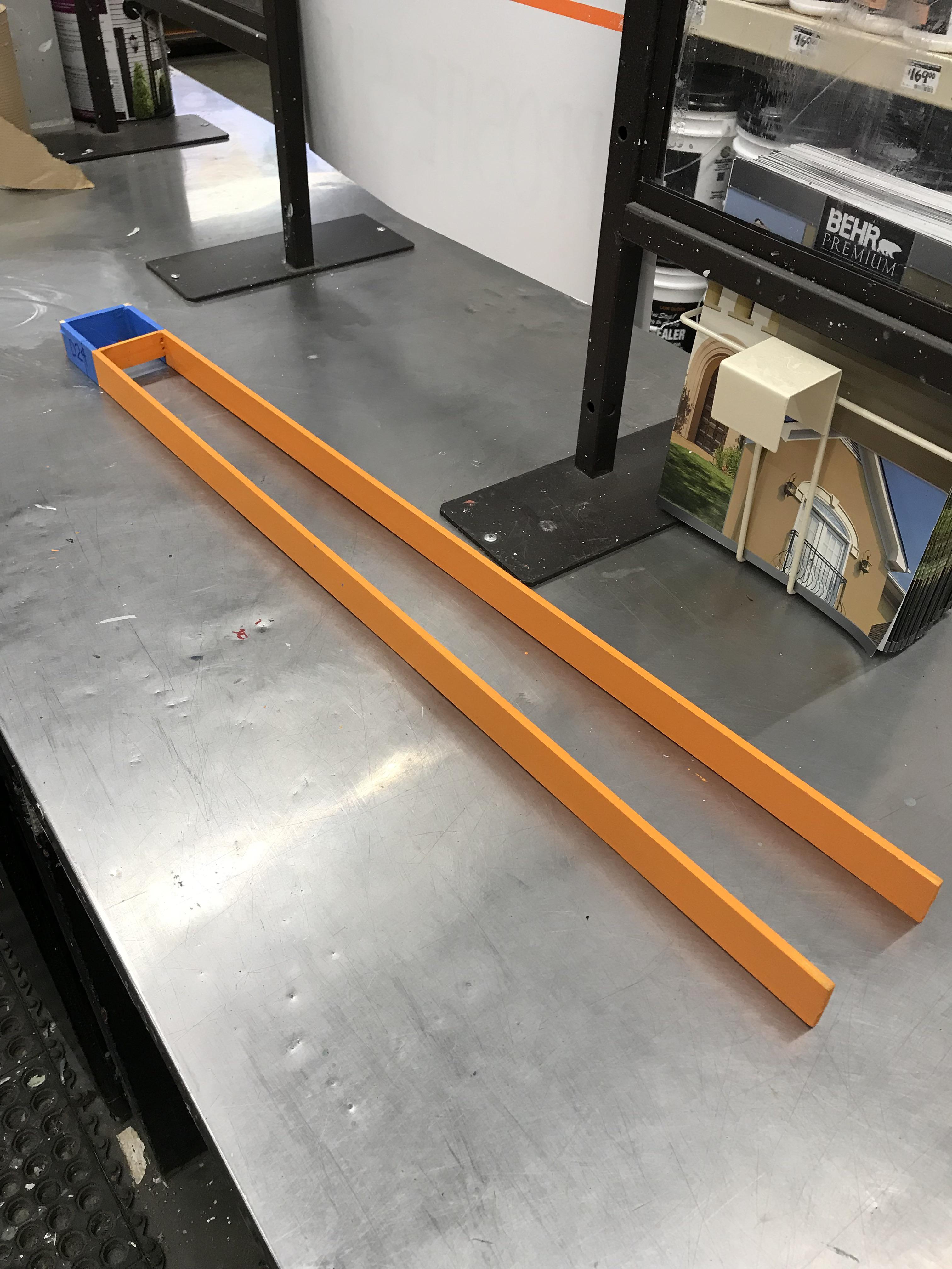 Made a spray paint organizer for my department. Let’s hope my